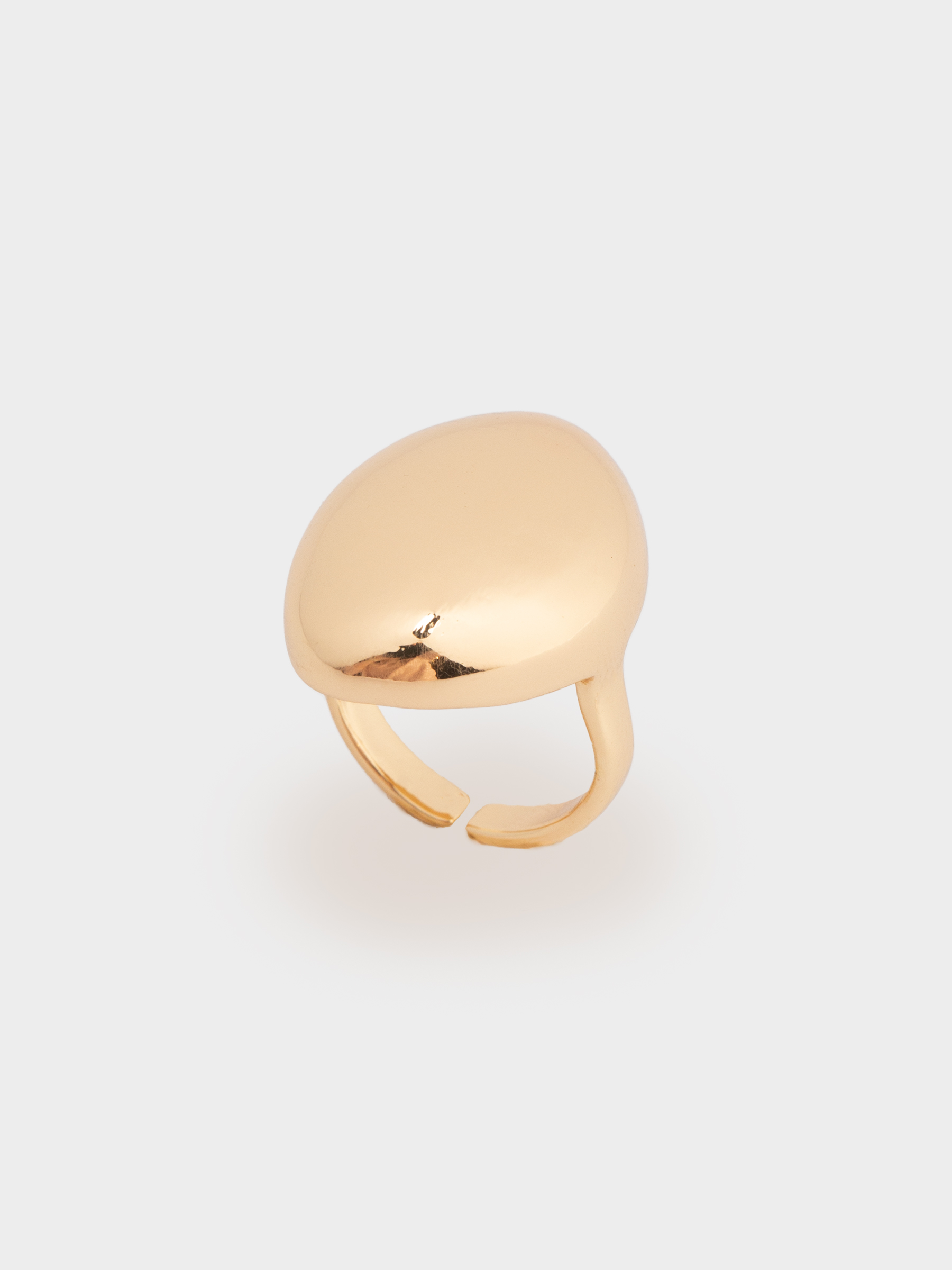 Кольцо, 2 см, единый размер, металл, золотистое, Jewelry, image-1