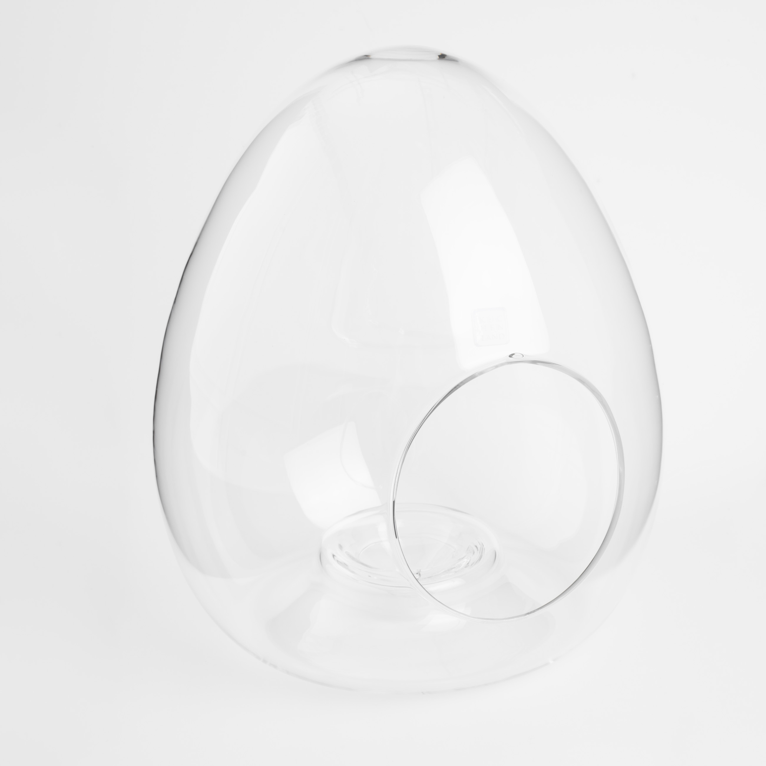Конфетница, 17х23 см, стекло, Яйцо, Clear изображение № 2