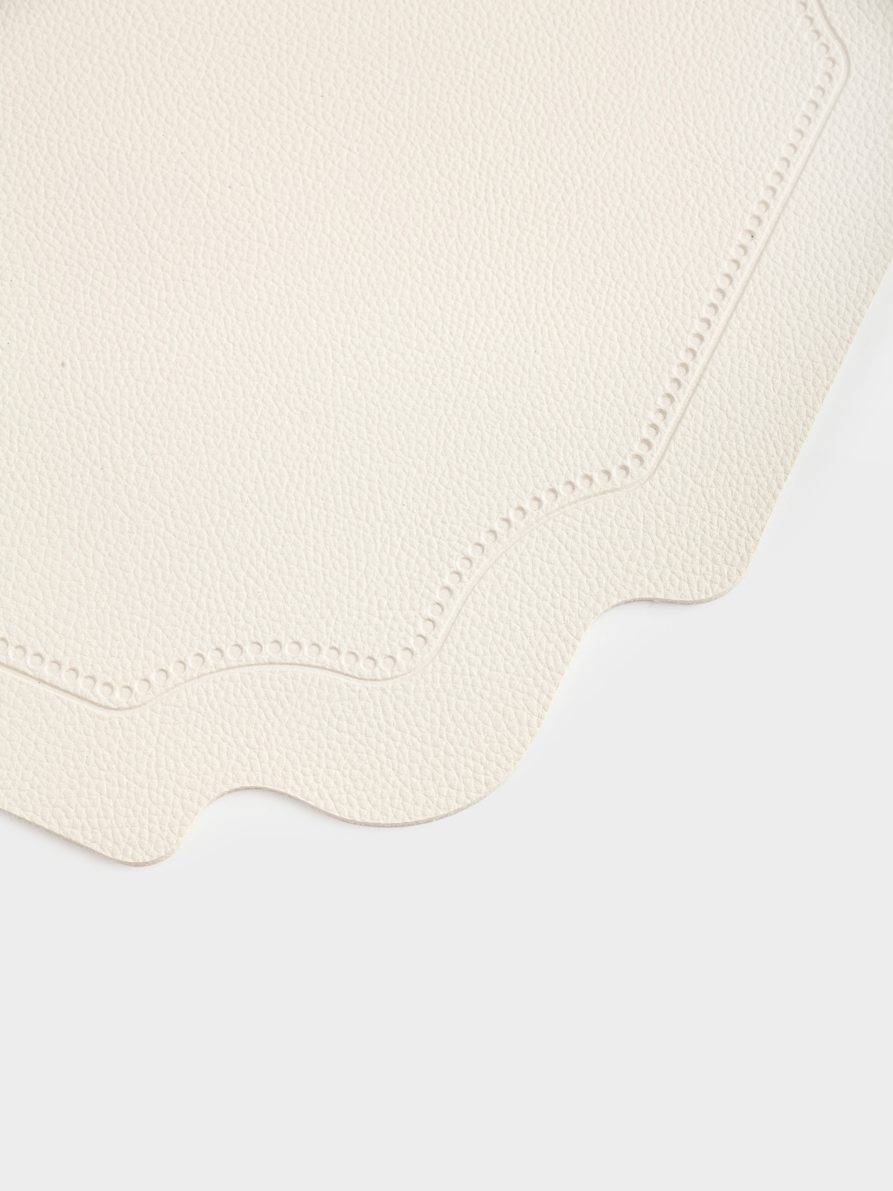 Салфетка под приборы, 30х45 см, ПВХ, фигурная, бежевая, Винтаж, Rock vintage, image-4