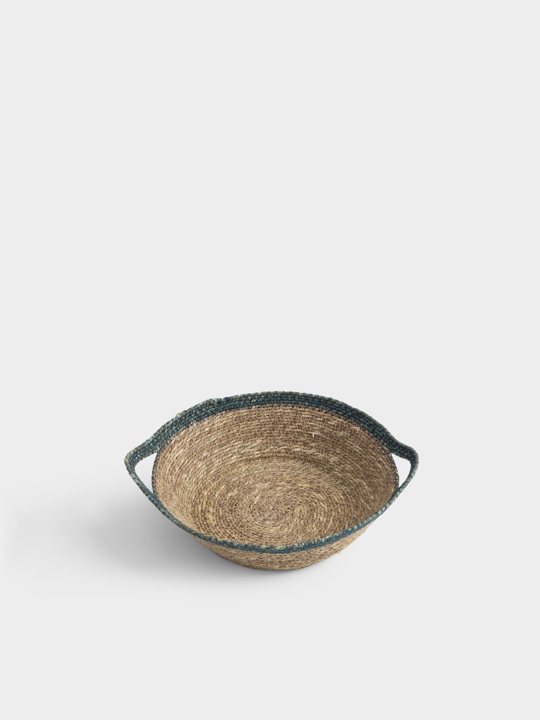 Корзина для хранения, 20х30х9 см, с ручками, Kelp braided, image-3