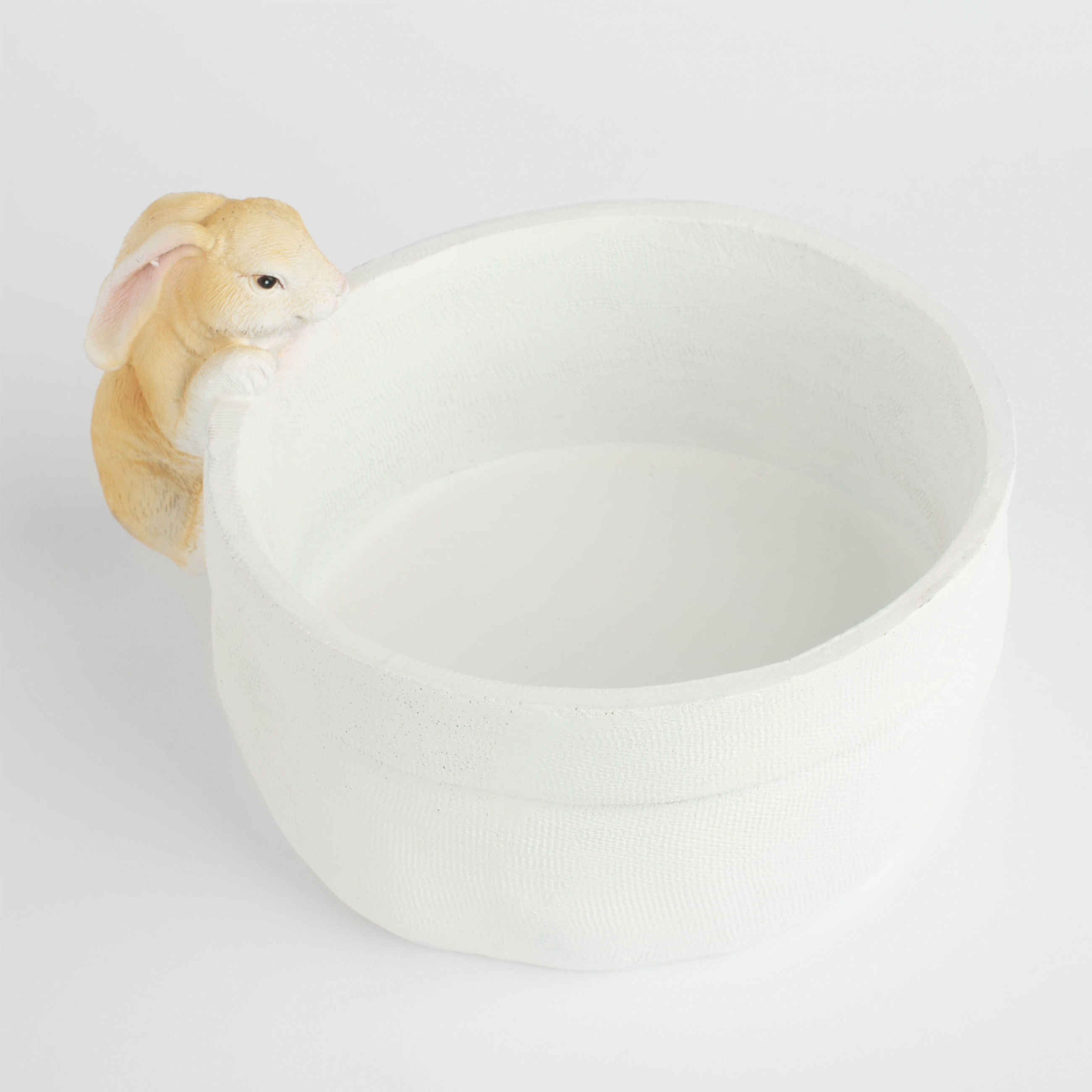 Ваза декоративная, 20х16 см, полирезин, бежевая, Кролик на мешке, Natural Easter изображение № 3