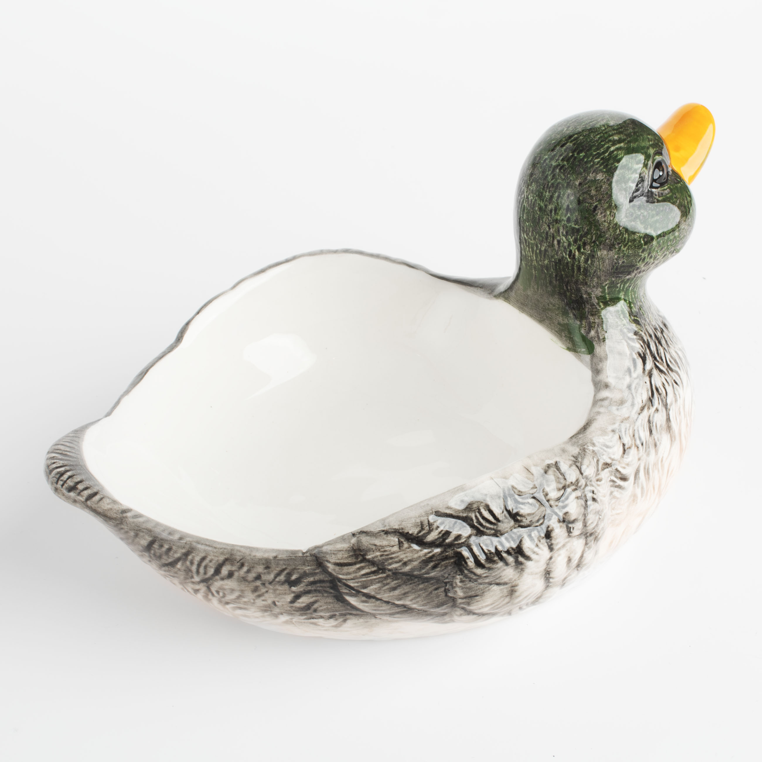 Блюдо глубокое, 23х12 см, керамика, Утка, Duck изображение № 3