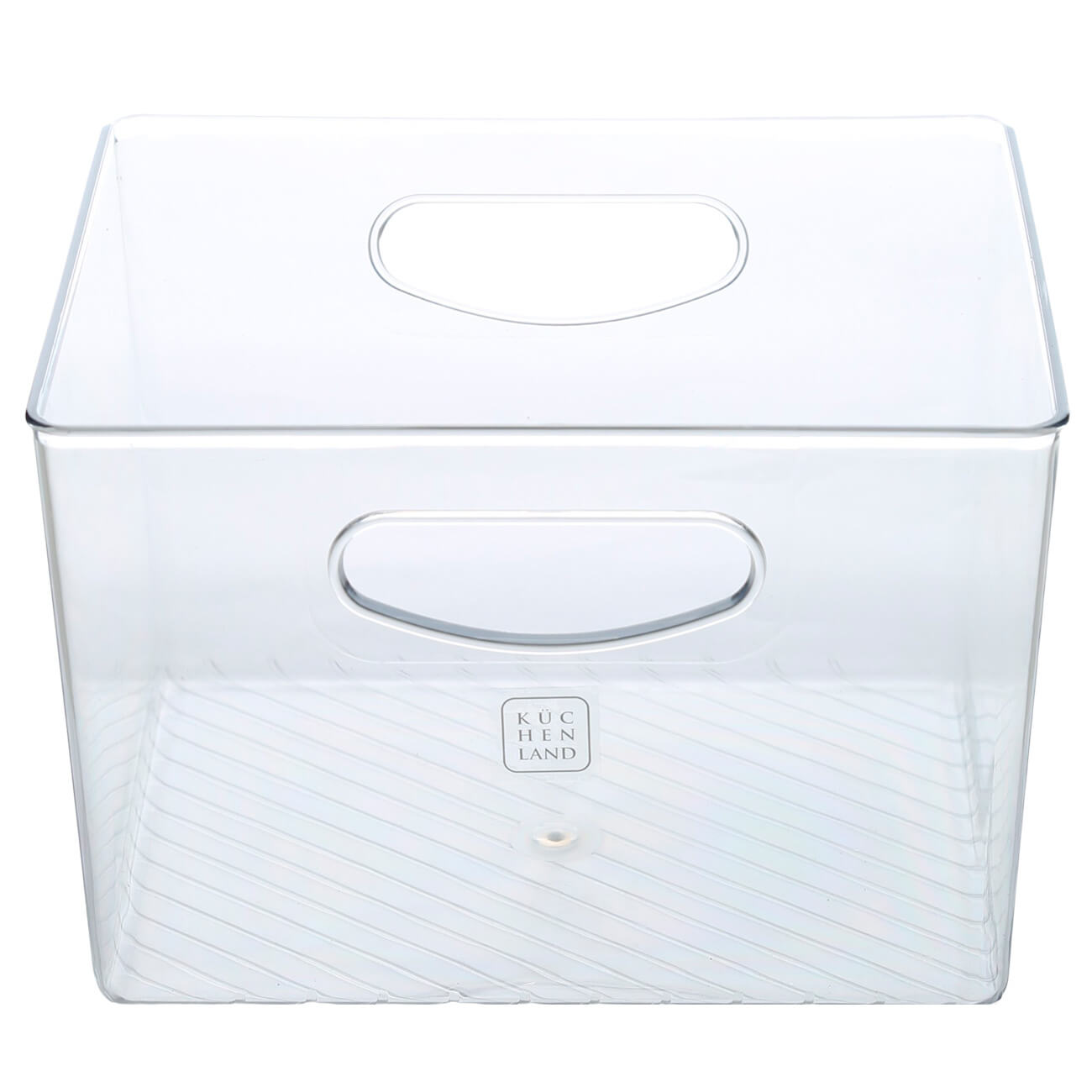 Ящик-органайзер для холодильника, 23х19 см, акрил, Basic двусторонний пластиковый ящик органайзер кратон