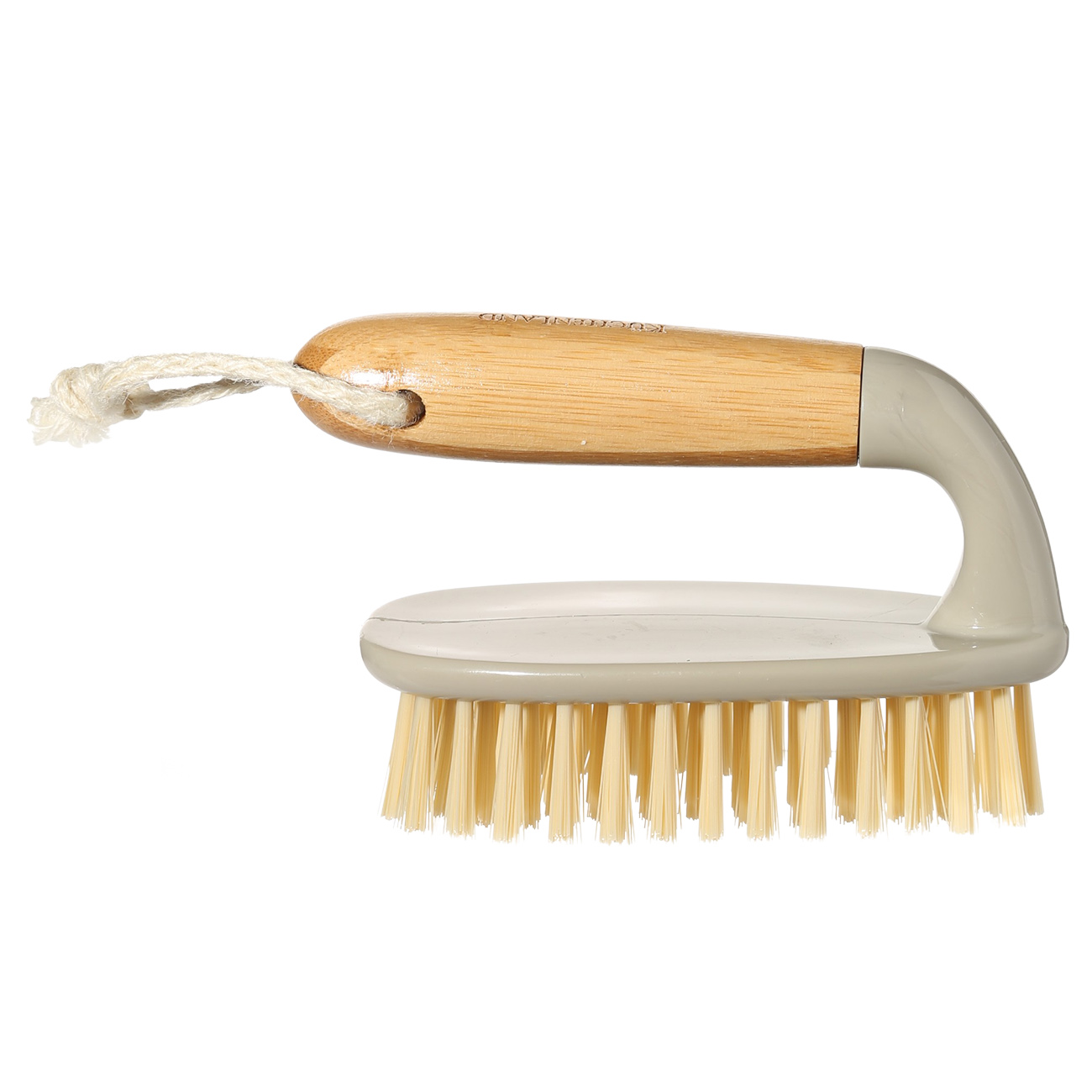

Щетка для уборки, 14 см, пластик/бамбук, пыльно-бежевая, Green clean