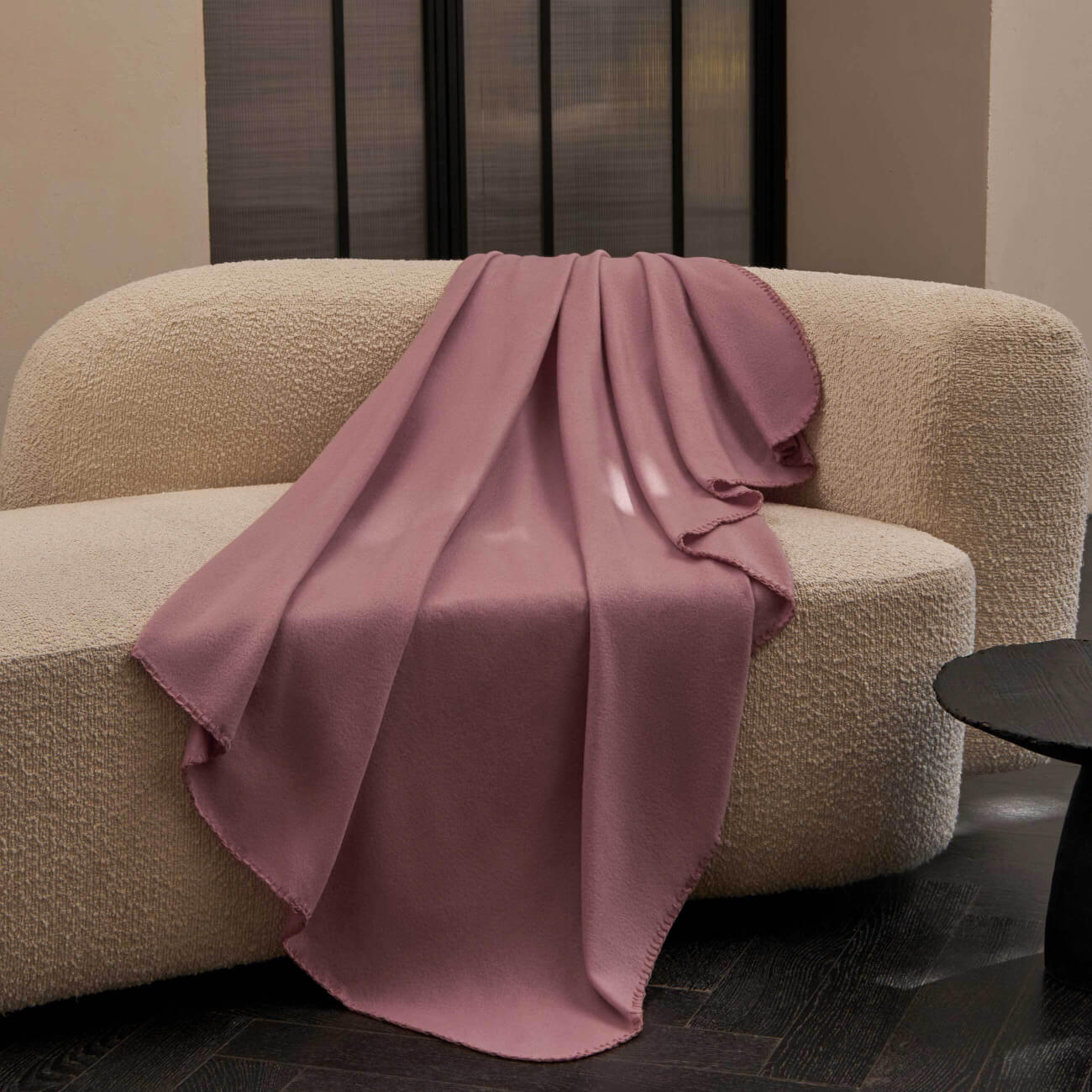 

Плед, 130х170 см, флис, розовый, Fleece