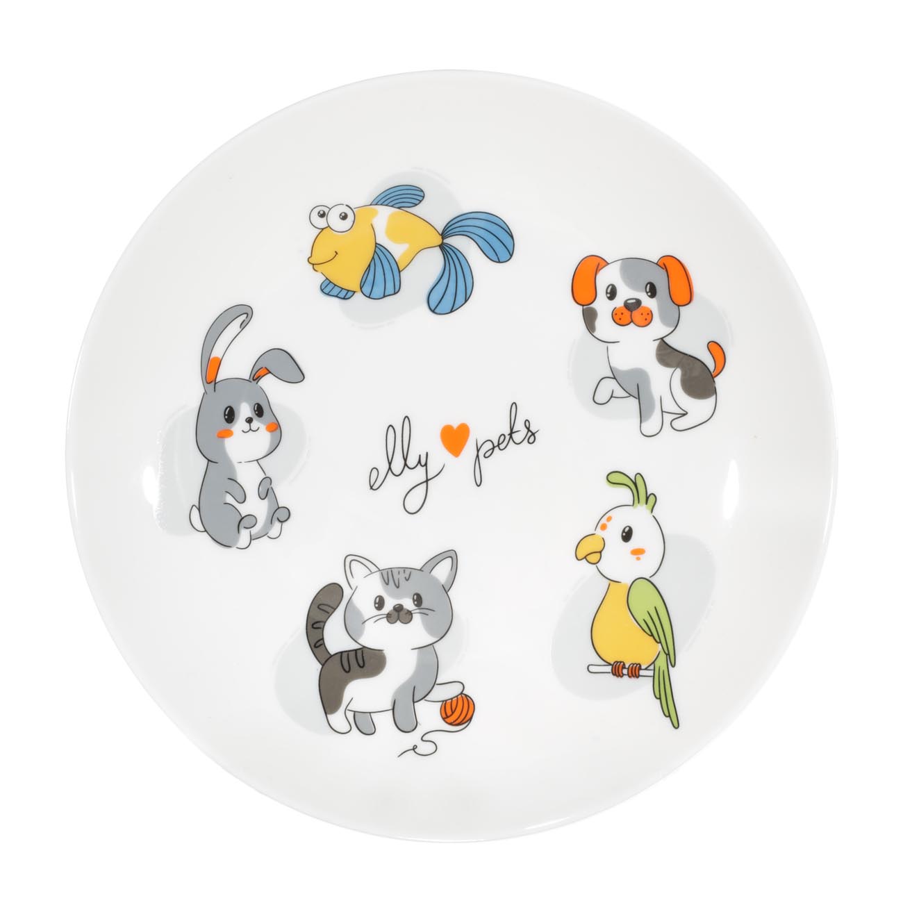 Набор посуды, детский, 3 пр, фарфор N, белый, My pets, Little pet изображение № 2