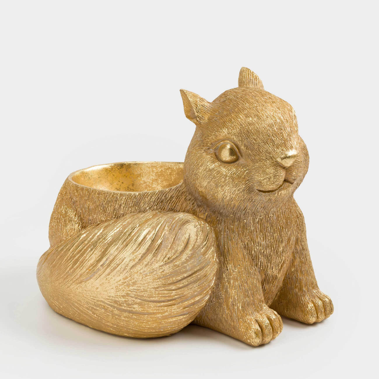 

Конфетница, 21х17 см, полирезин, золотистая, Белка, Golden glow