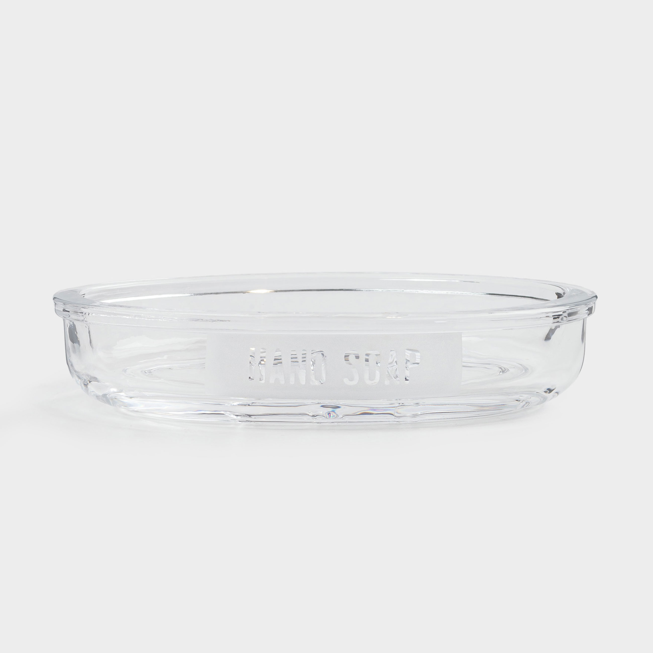 Мыльница 15х10 см стекло овальная Lunt 793₽