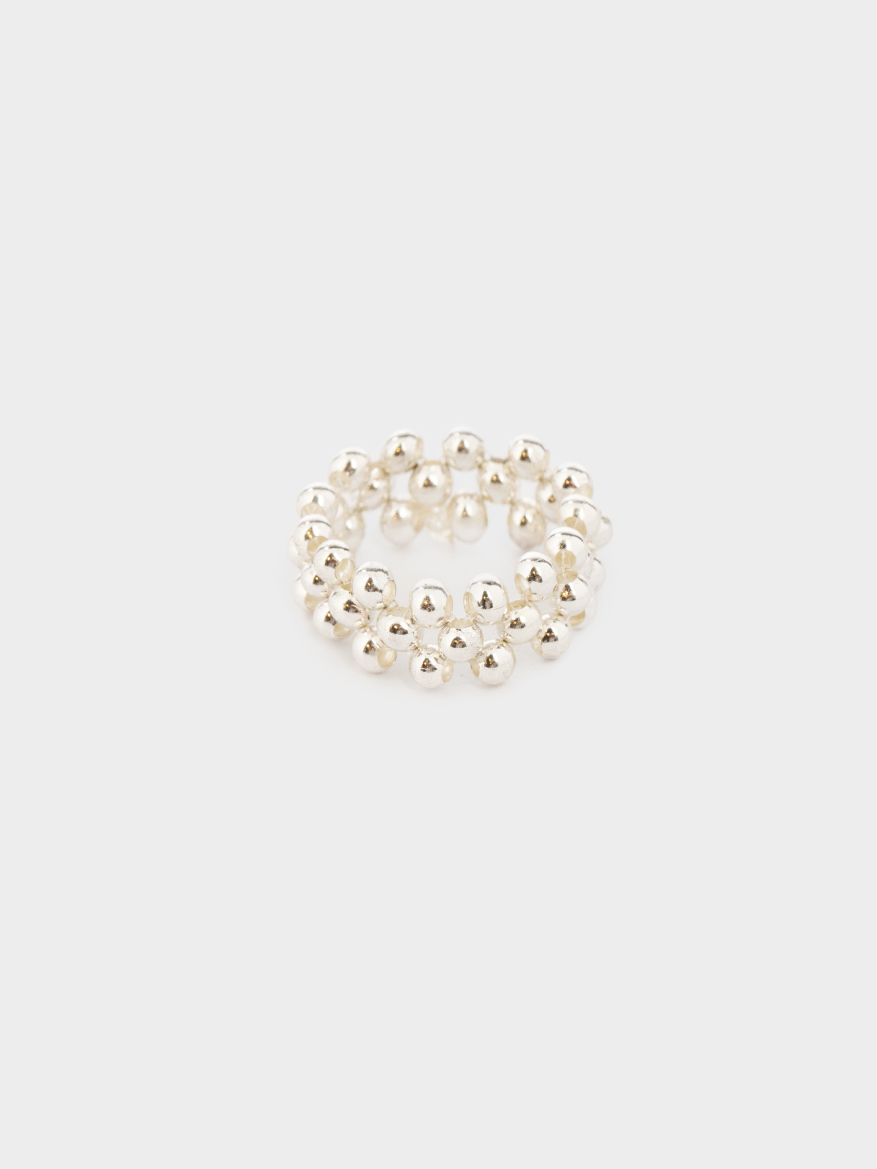 Кольцо, 2 см, единый размер, металл, серебристое, Jewelry, image-0