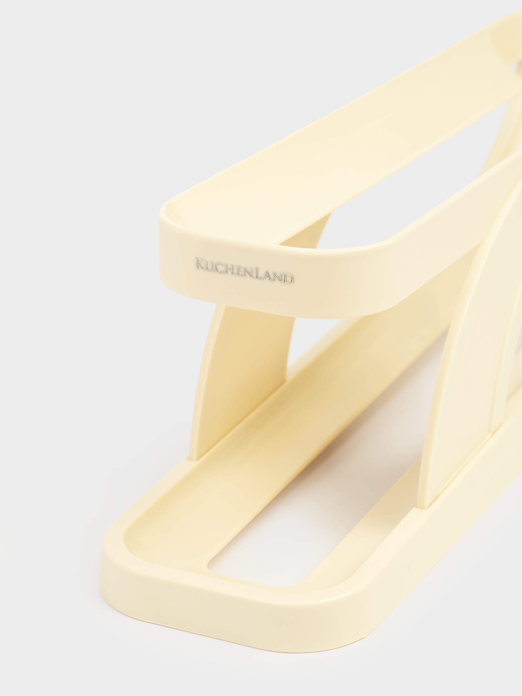 Органайзер под яйца, 36х11 см, для холодильника, 2 уровня, пластик, молочный, Regular, image-3