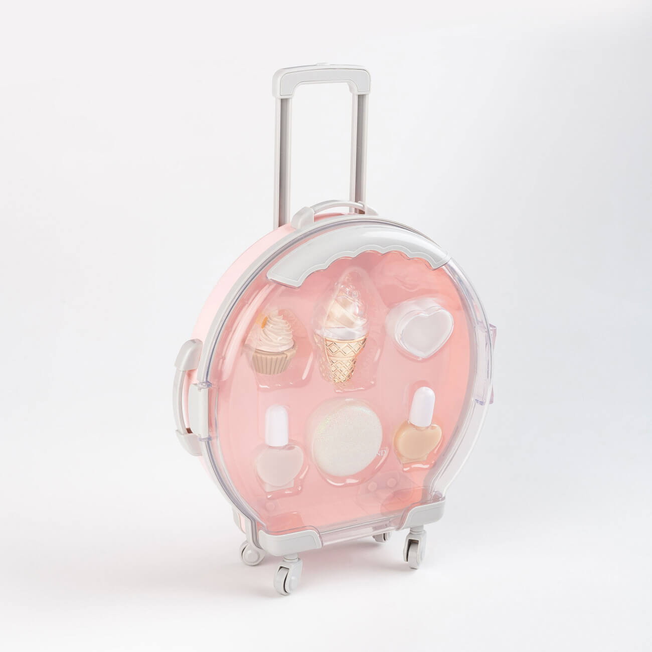 

Набор косметики, детский, 19x5 см, 6 пр, пластик, серый, Чемодан, Cosmetic kids