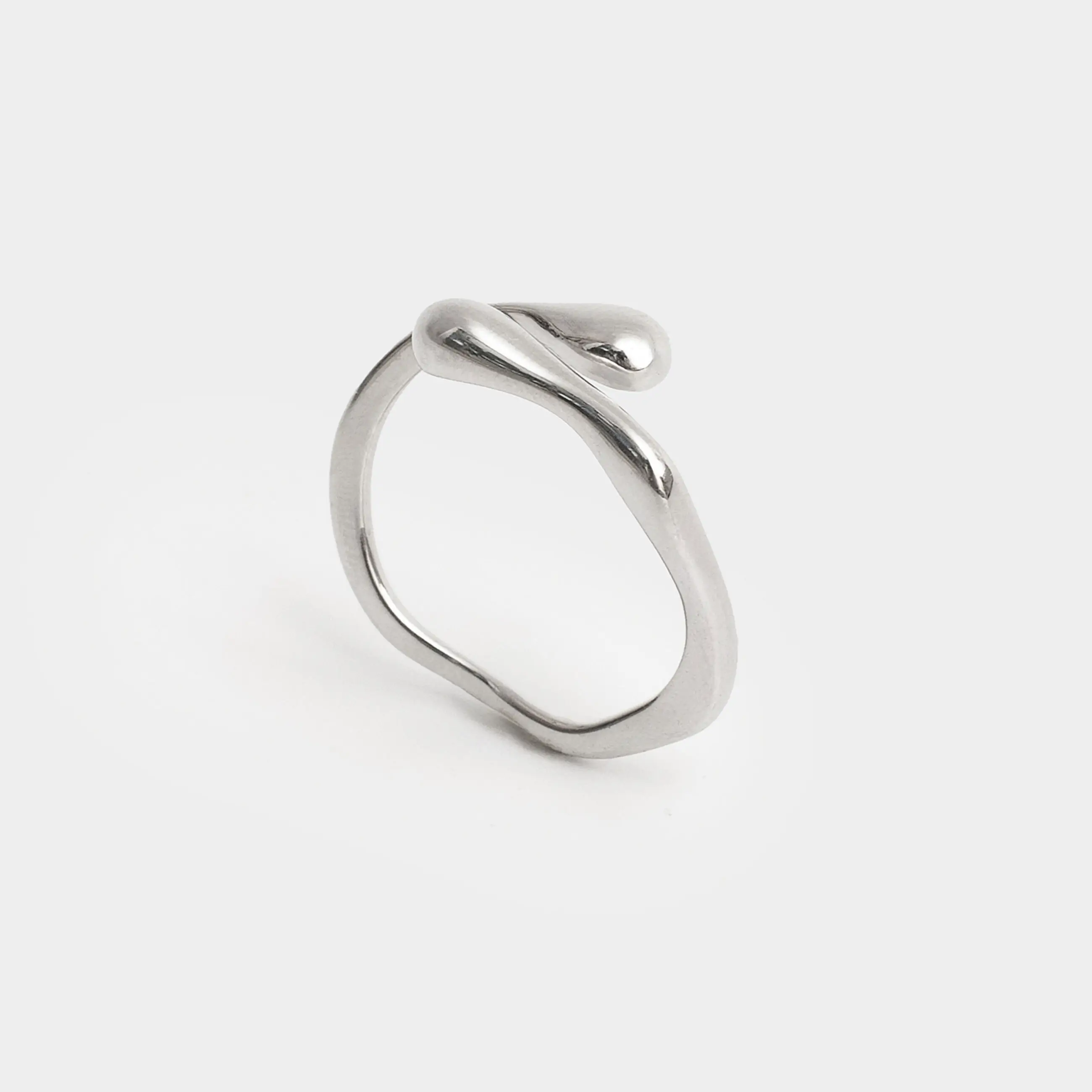 Кольцо, 1,7 см, единый размер, металл, серебристое, Jewelry