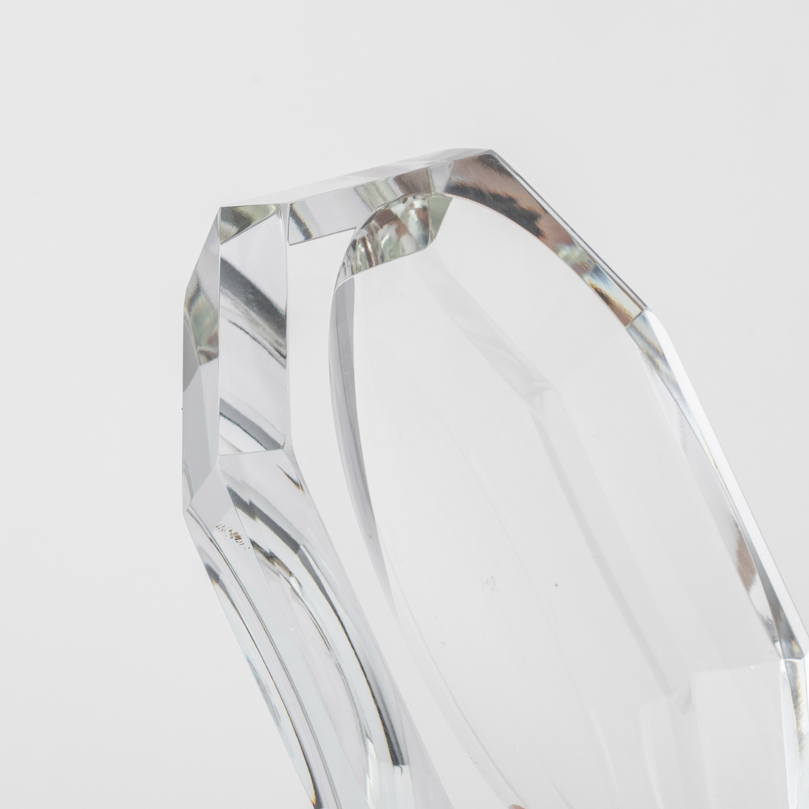Мыльница, 12х8 см, стекло, овальная, Lux crystal изображение № 5