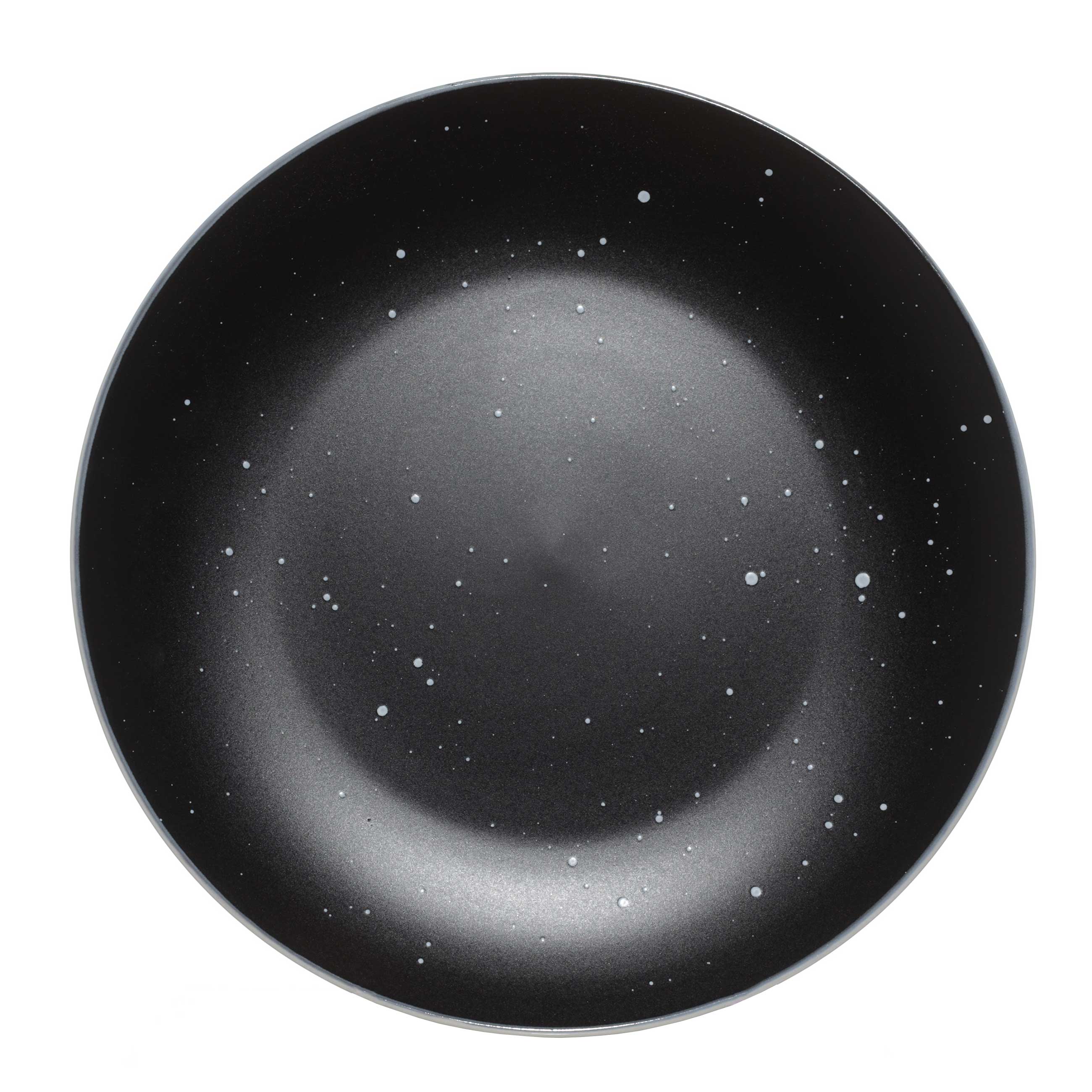 Сервиз обеденный, 6 перс, 18 пр, керамика, черный, в крапинку, Particle изображение № 2
