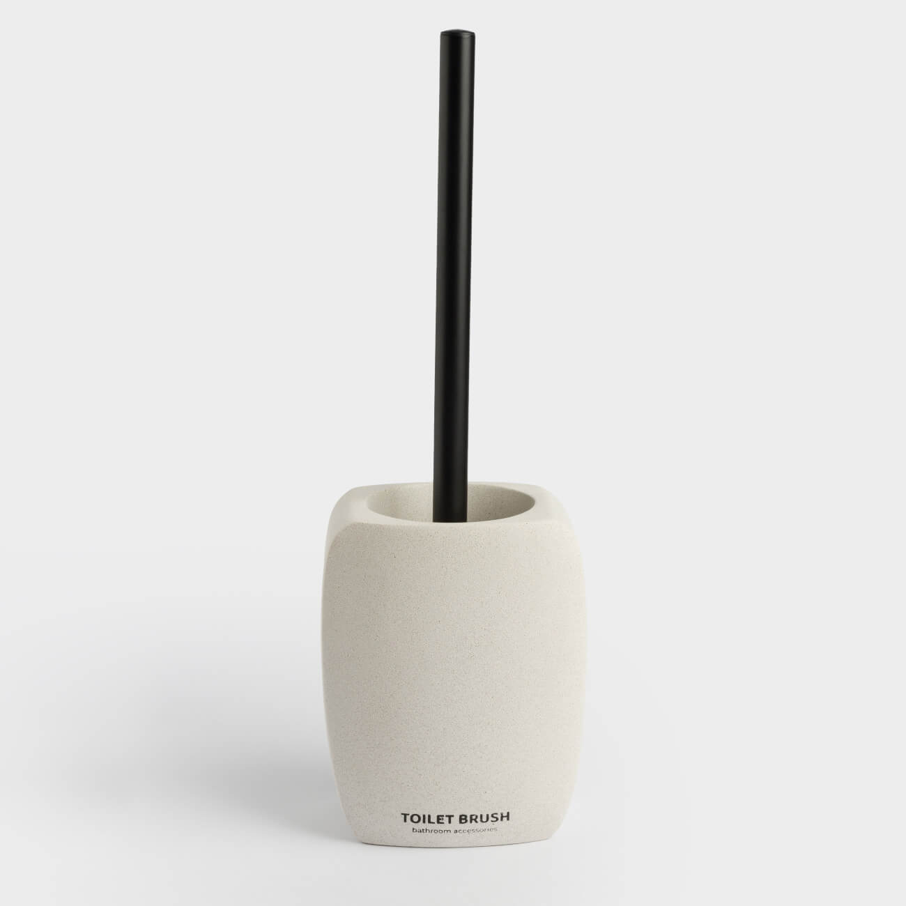 Ерш туалетный 35 см с подставкой резинацемент песочный Severe 2290₽