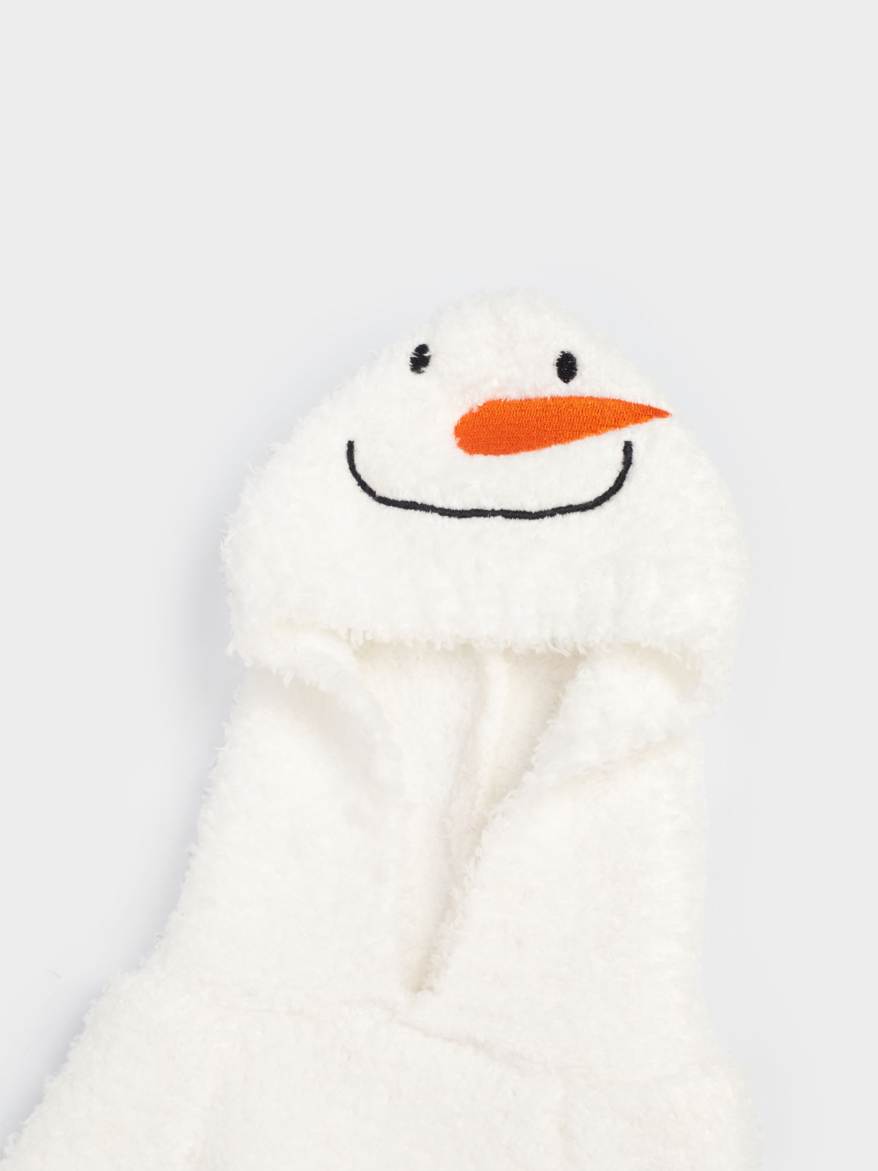 Свитер для животных, 38 см, р. М, с капюшоном, полиэстер, белый, Снеговик, Fashion pet, image-2