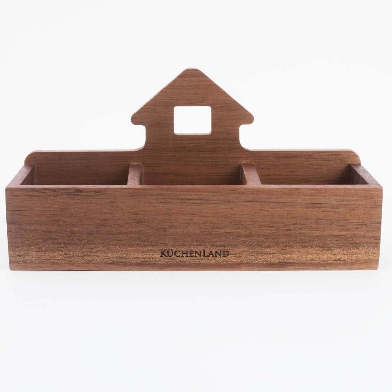 Коробка для чая, 24х12 см, 3 отд, дерево, прямоугольная, Домик, Noble tree распределительная коробка kopos