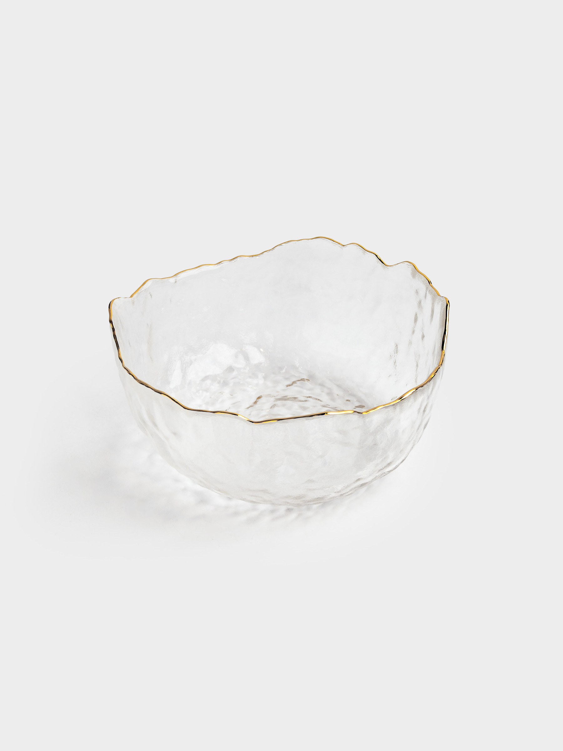 Пиала, 13х6 см, стекло, с золотистым кантом, Nautilus gold, image-2