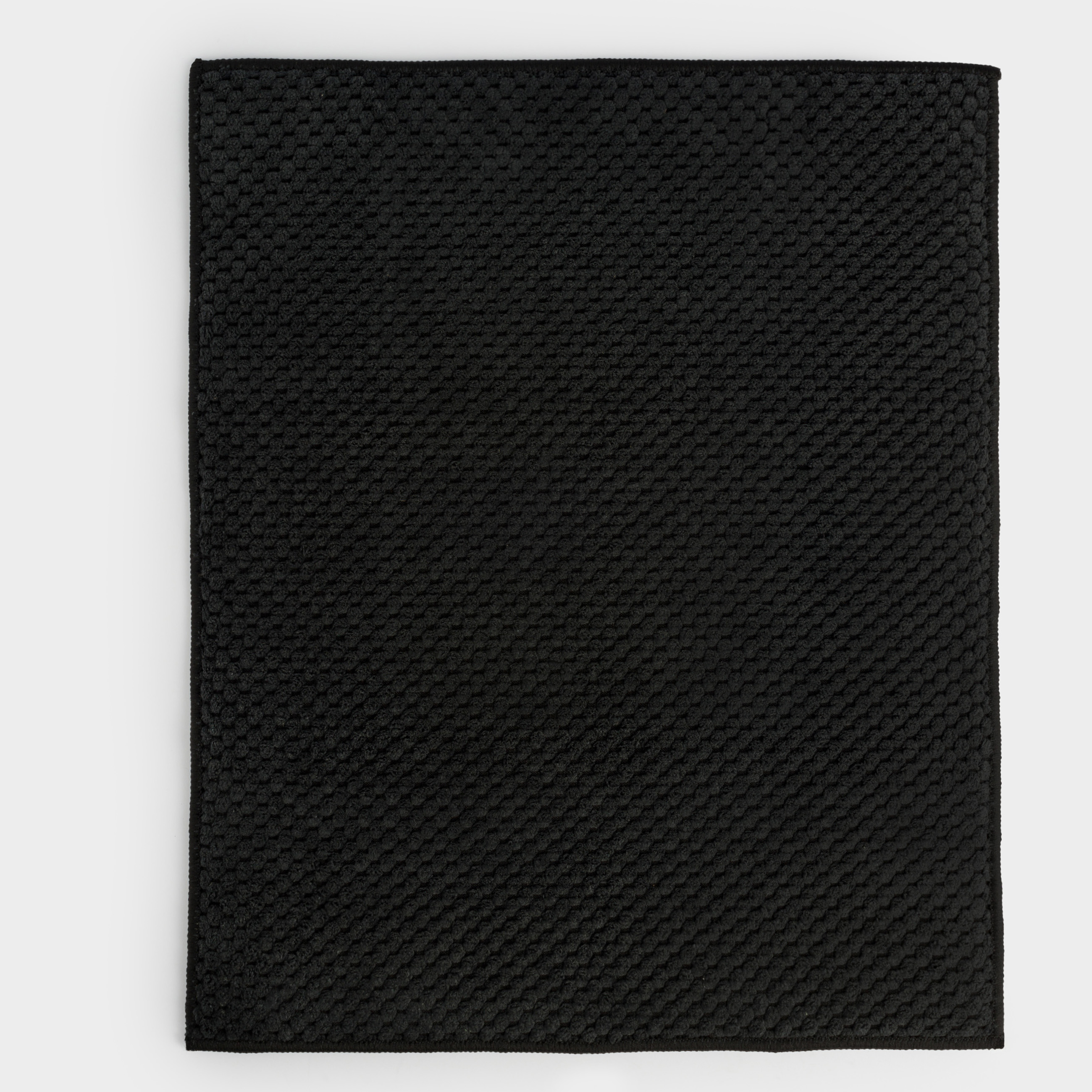 Коврик для сушки посуды, 30х38 см, микрофибра, черный, Black clean, image-1
