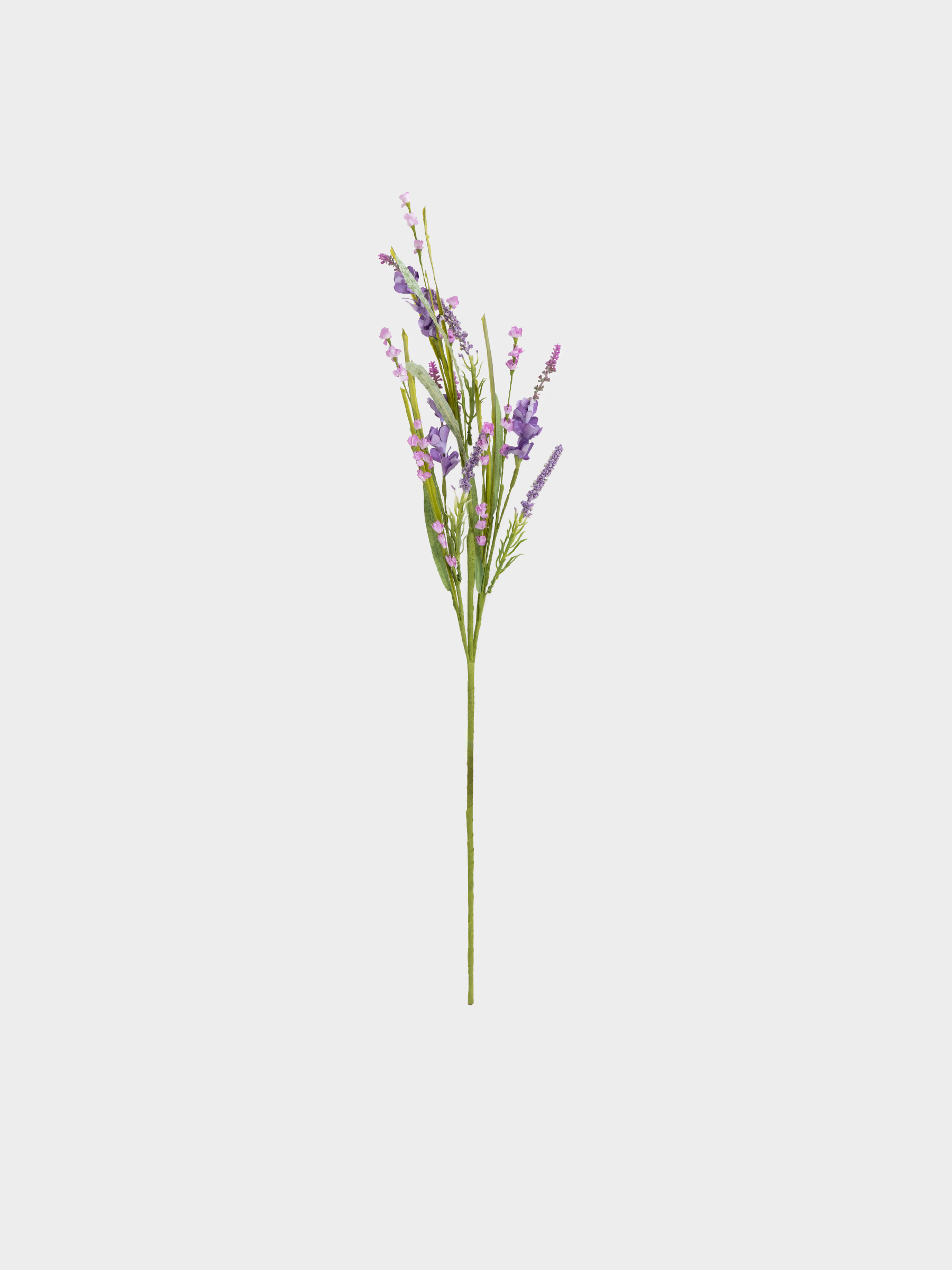 Ветка декоративная, 86 см, Фиолетовые колокольчики, Flower garden