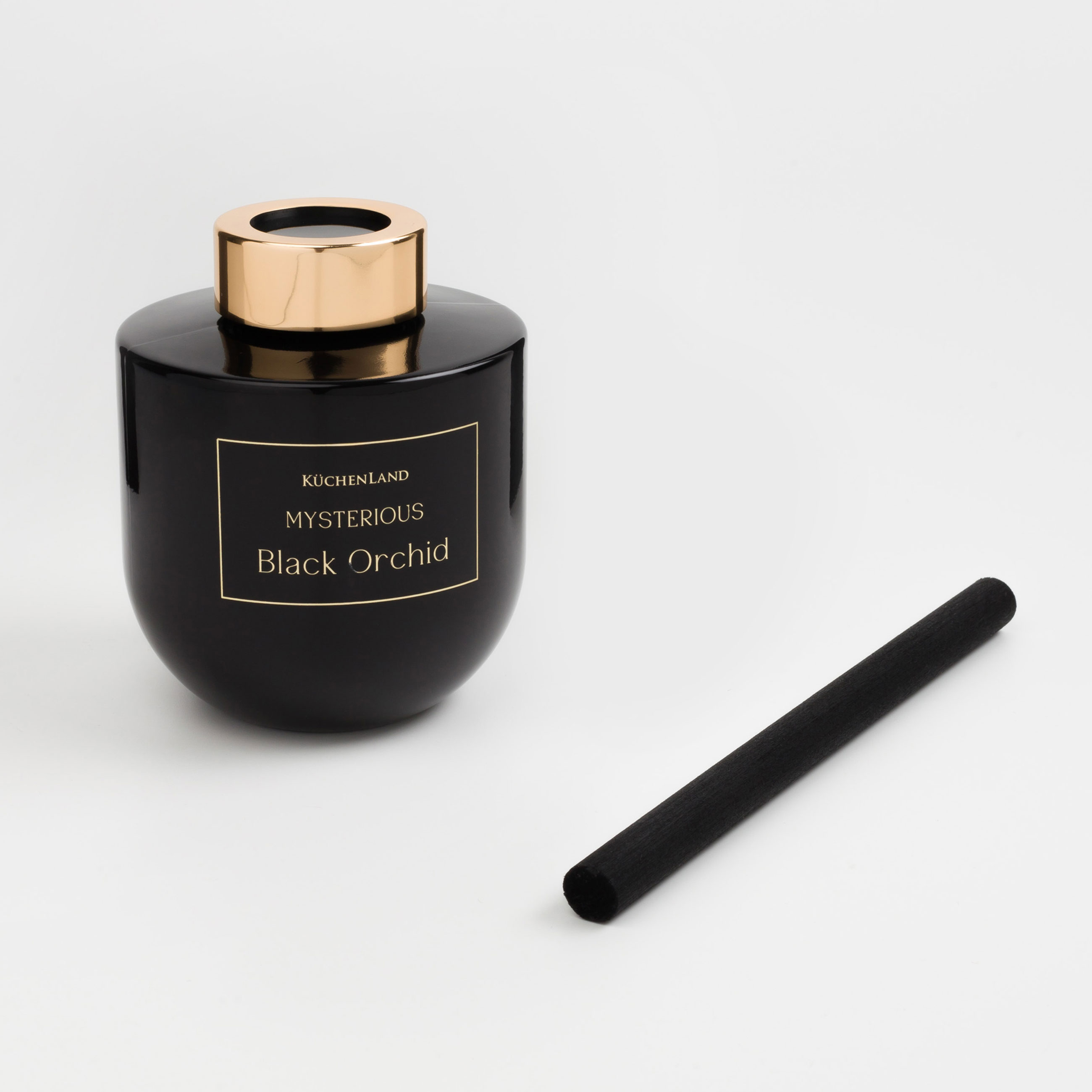 Ароматический диффузор, 150 мл, черный, Black Orchid, Mysterious