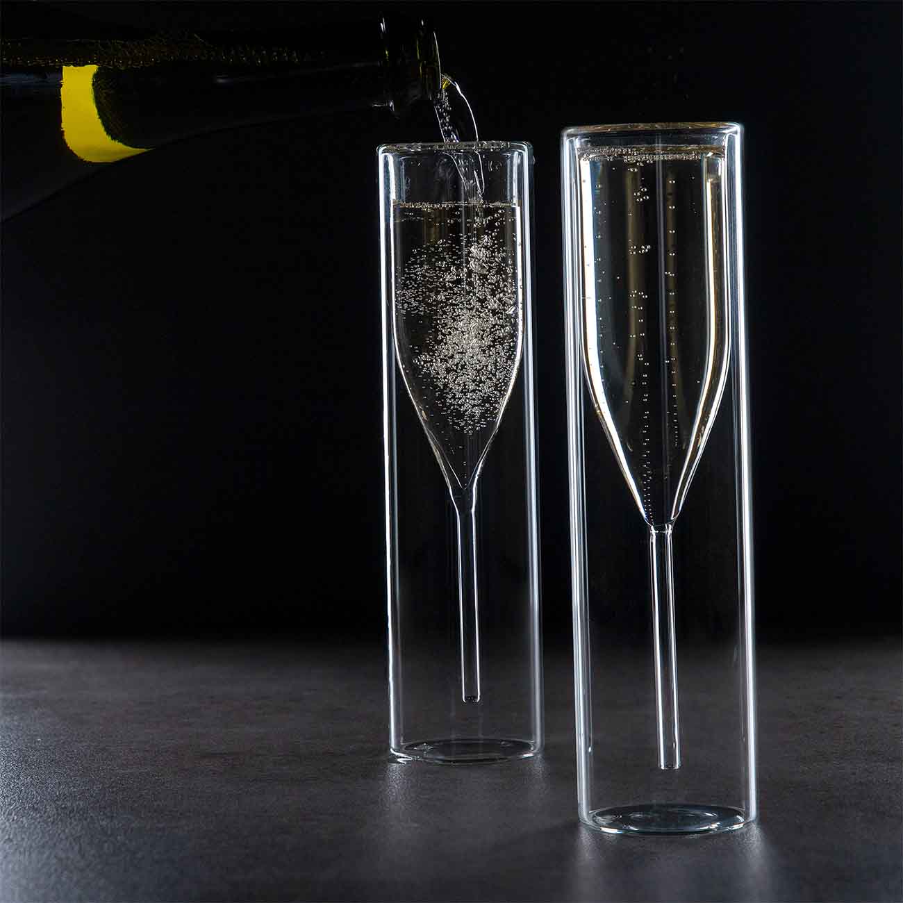 Бокал для шампанского, 100 мл, 2 шт, стекло Б, Air изображение № 4
