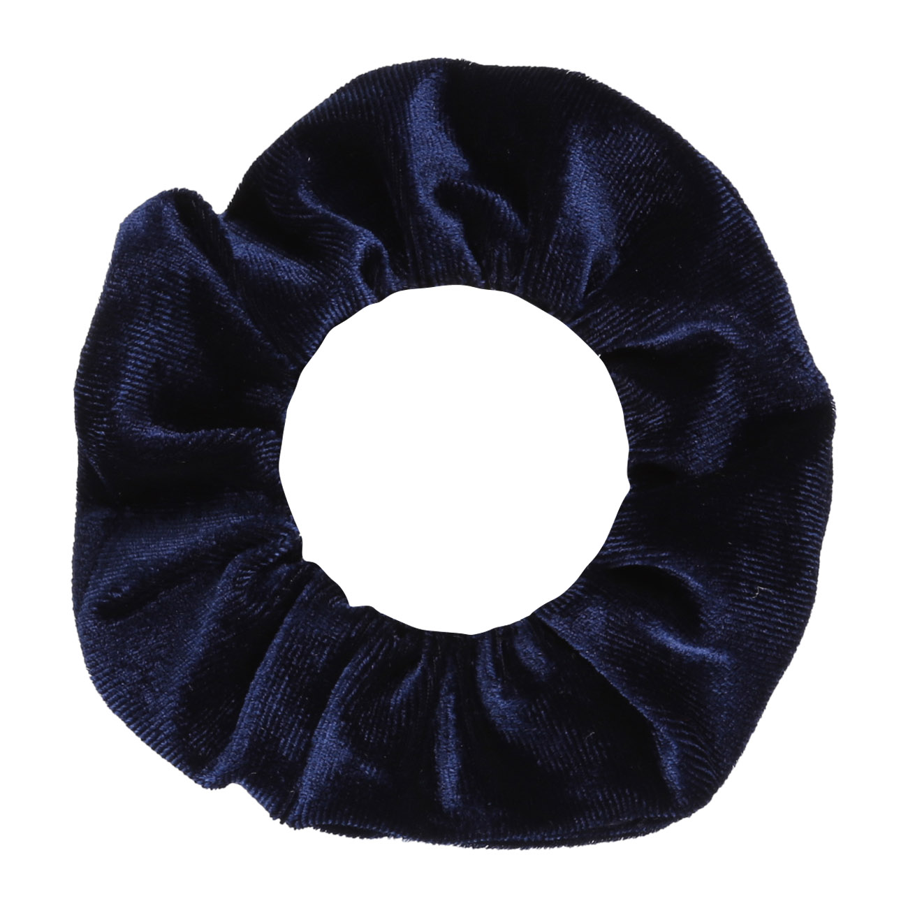 

Резинка для волос, 4 см, бархат, синяя, Мисс, Hair velvet