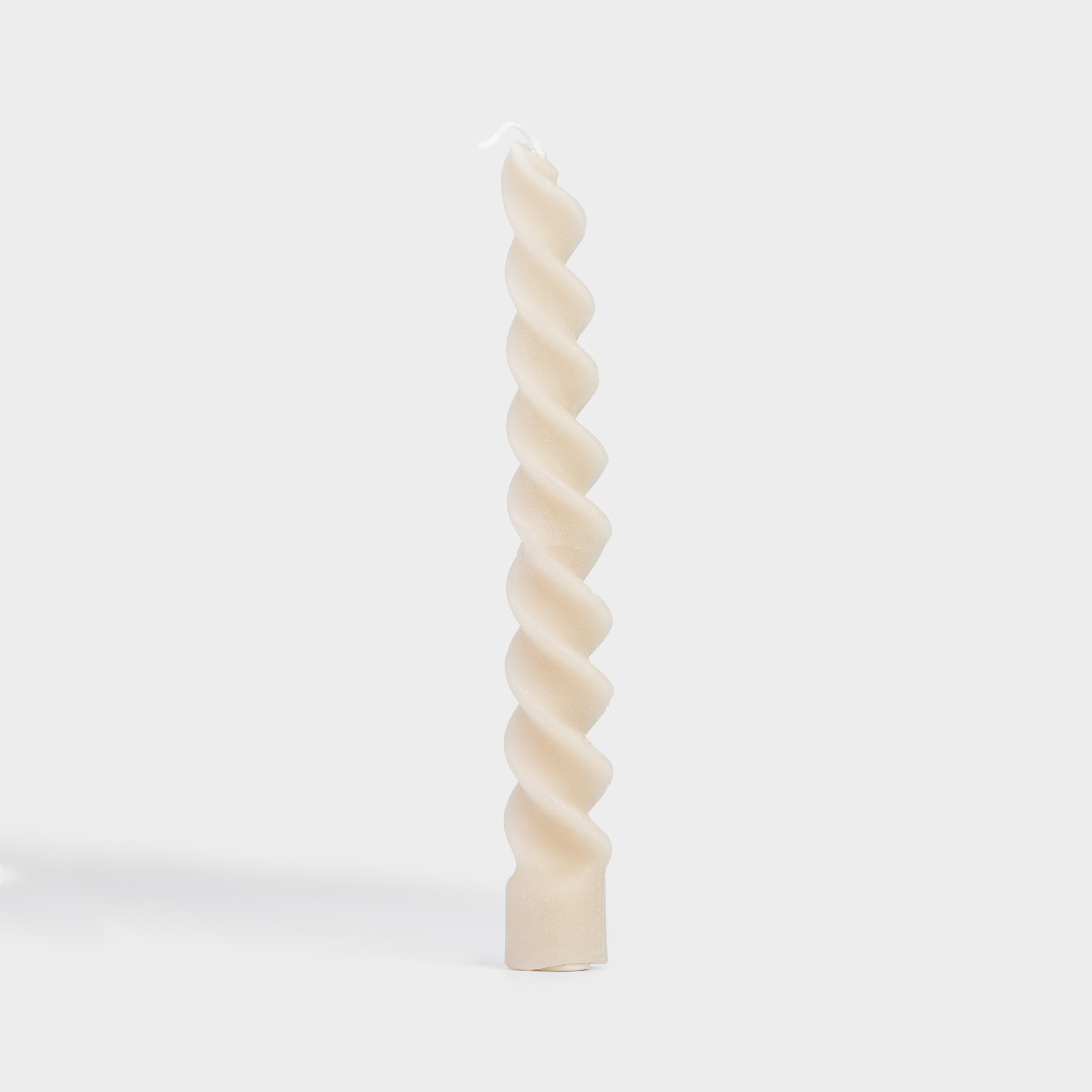 Свеча, 20 см, тонкая, Спираль, Spiral shape