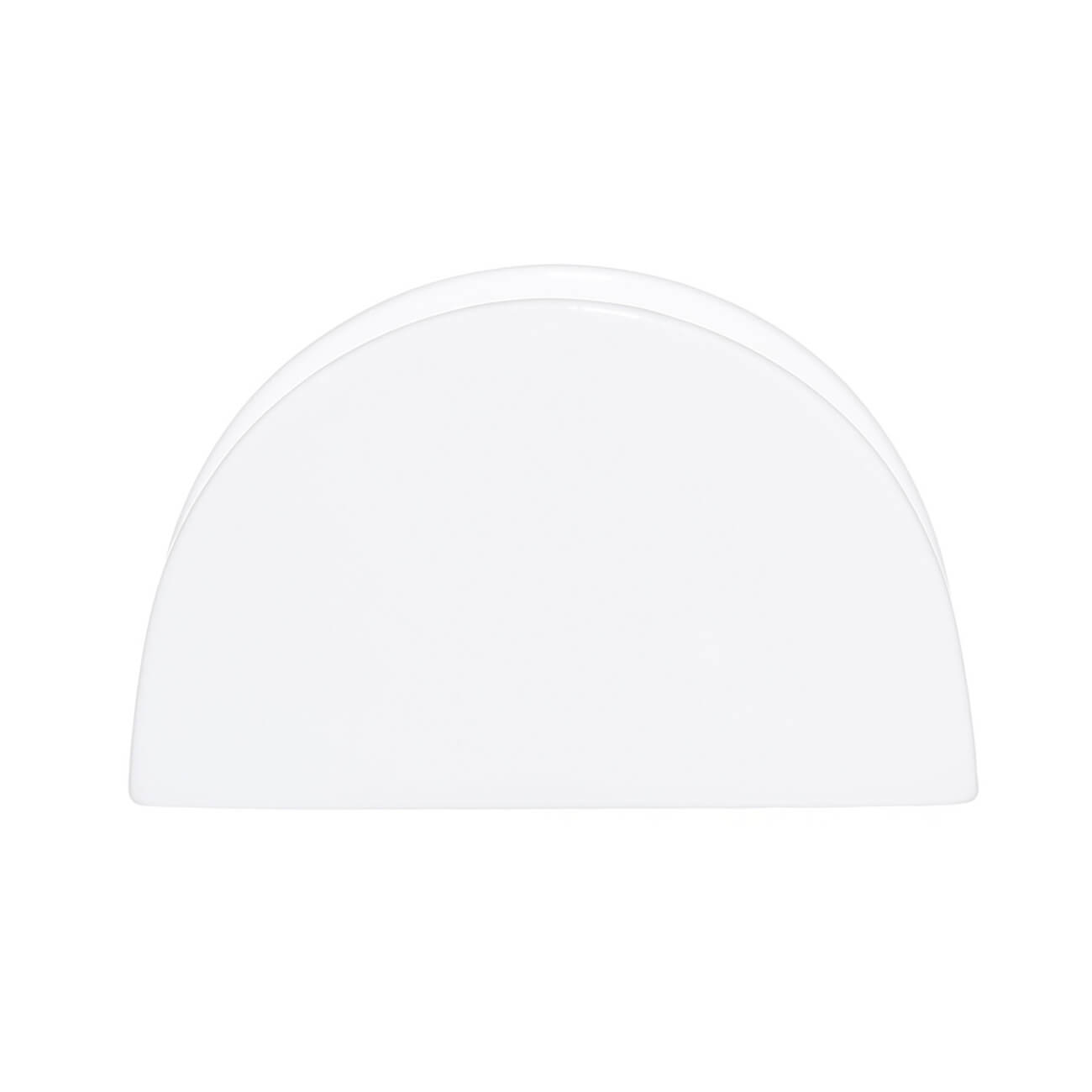 Салфетница, 11 см, фарфор F, белая, Ideal white изображение № 1
