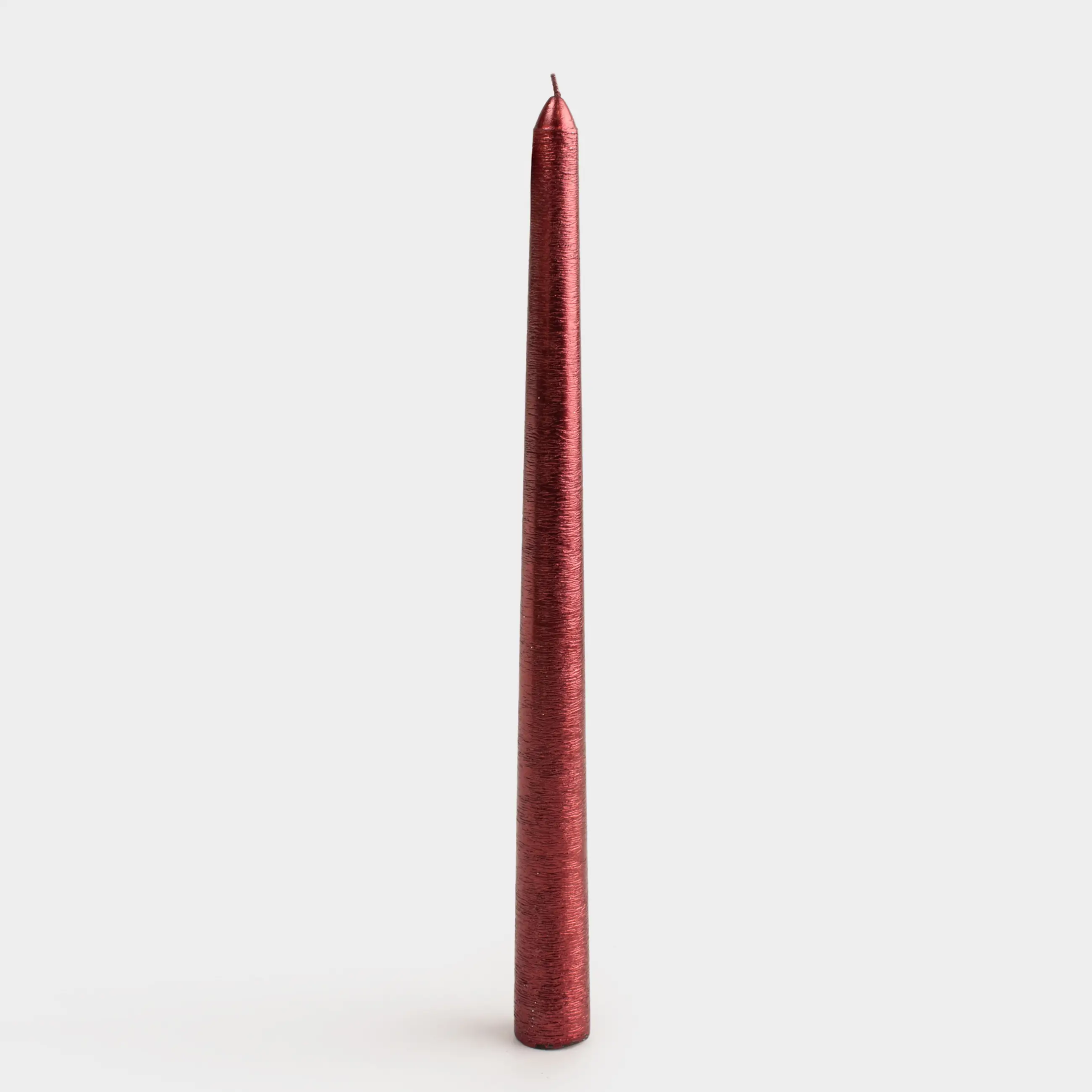 Свеча, 25 см, тонкая, красная, Galore candle