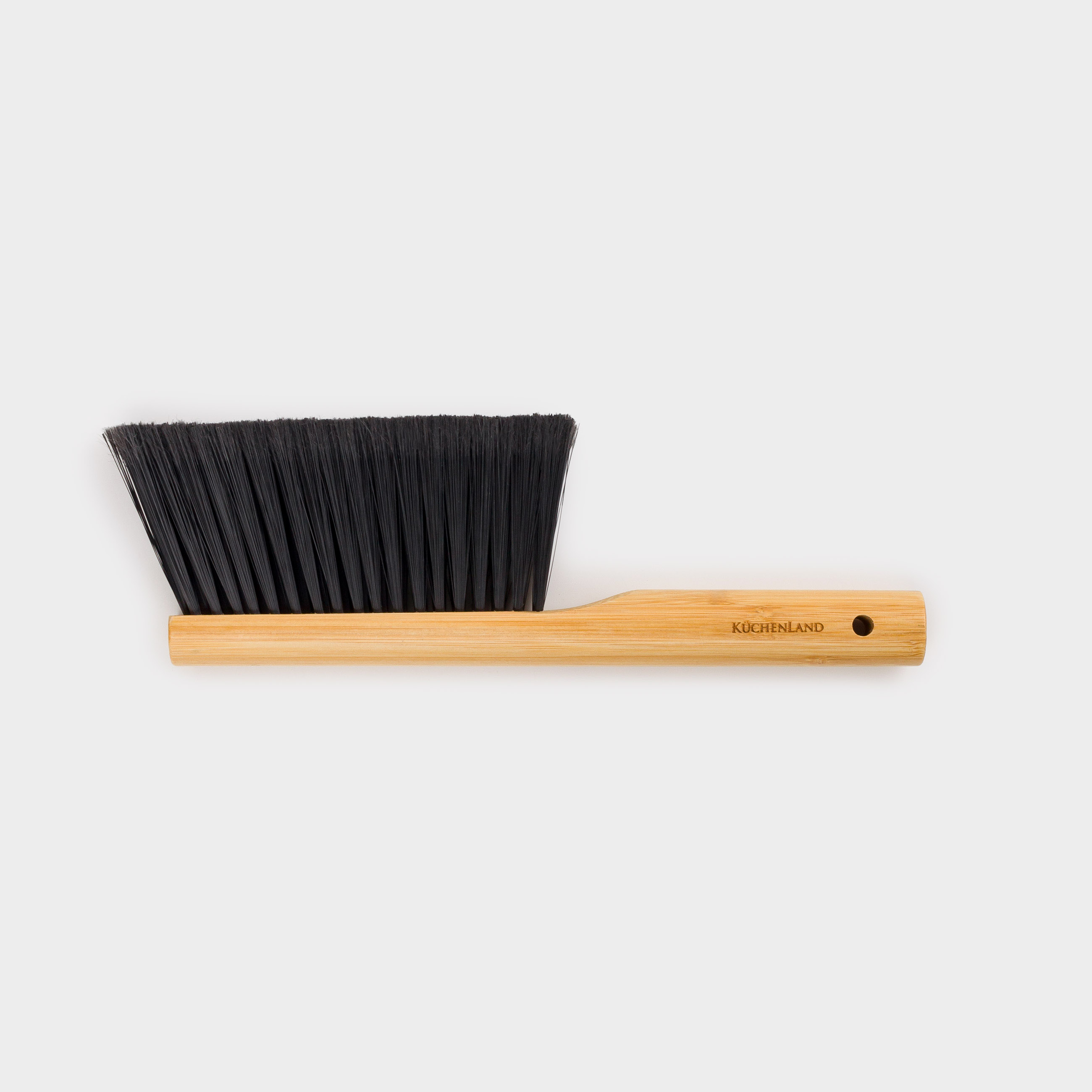 Щетка для мусора, с совком, 33 см, бамбук/пластик, черная, Black clean, image-4