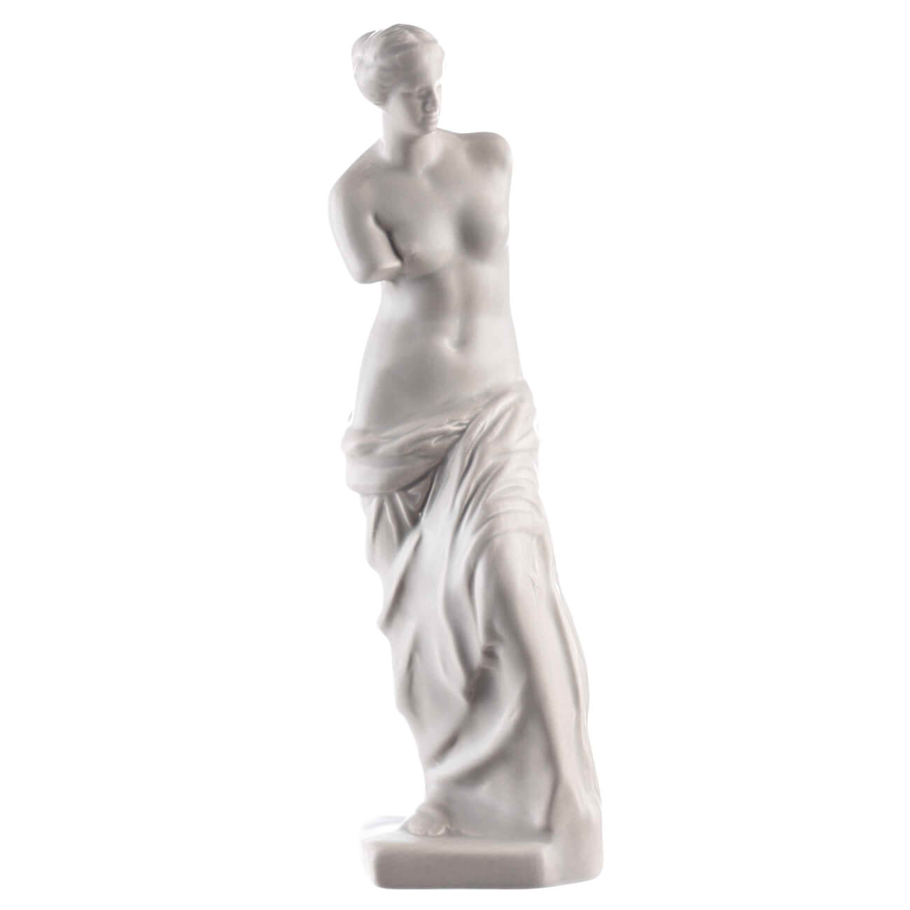 Статуэтка, 26 см, керамика, бежево-серая, Венера, Venus статуэтка оскар керамика