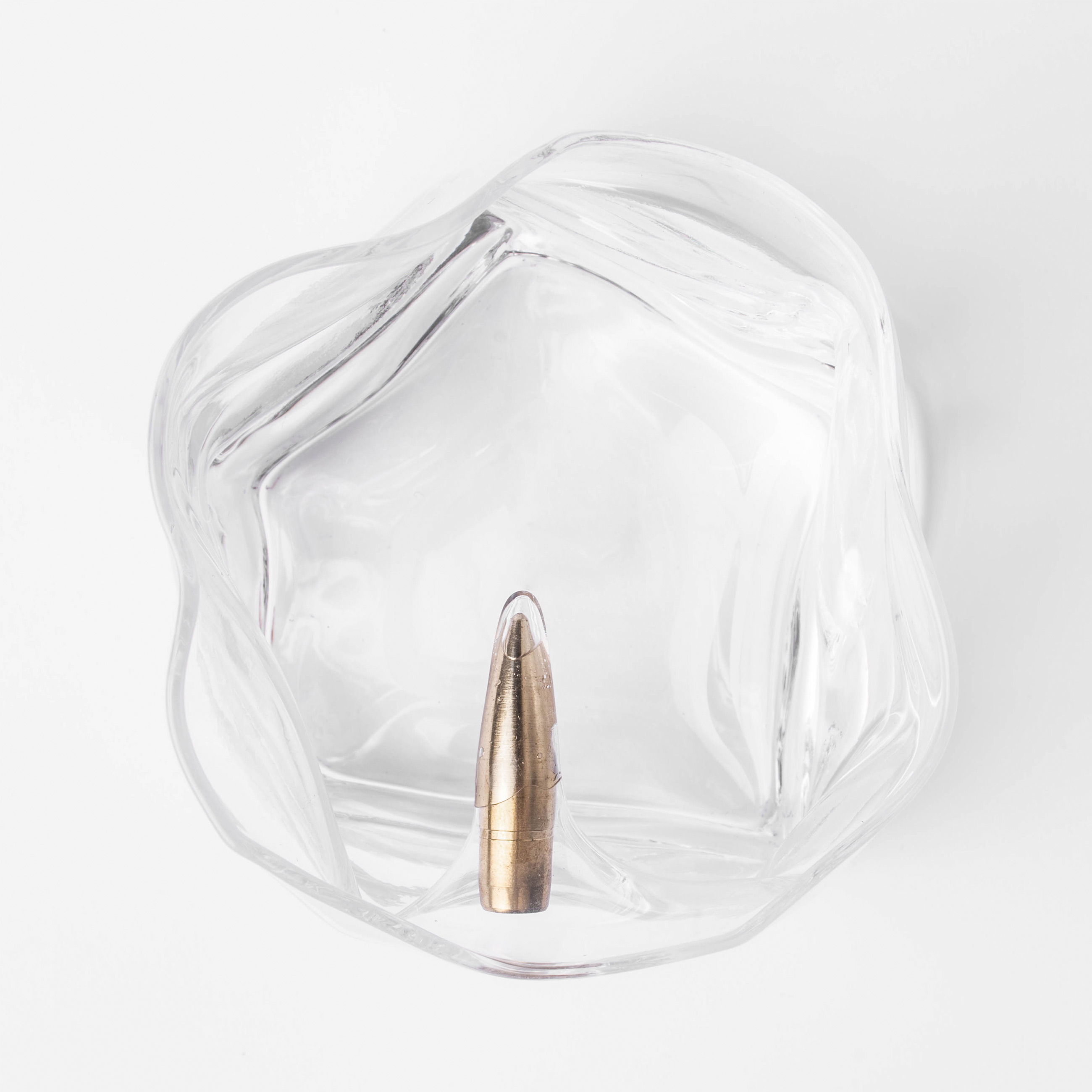 Стакан для виски, 8 см, 245 мл, стекло/металл, с декоративной пулей, Bullet изображение № 7