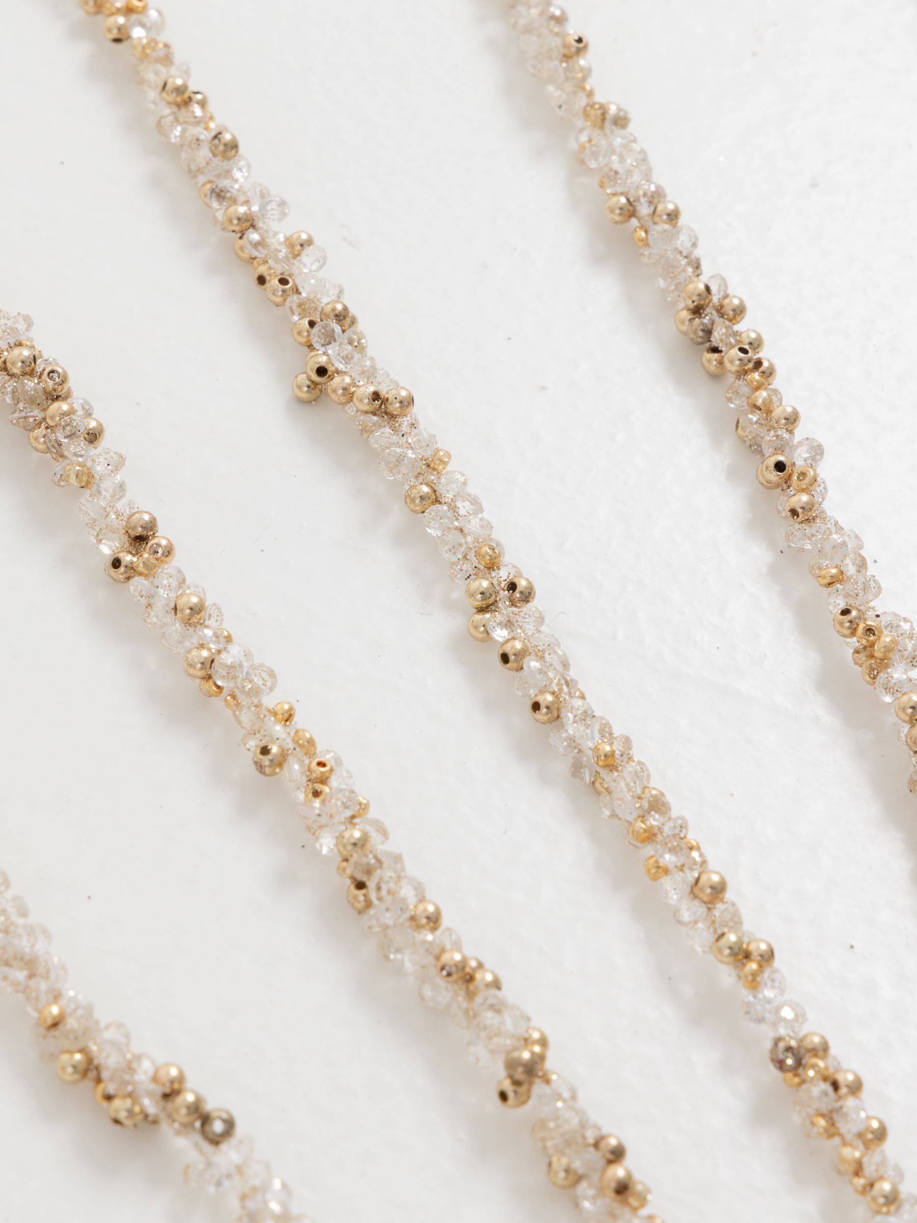 Ветка декоративная, 73 см, пластик/металл, Ледяные золотистые прутья, Crystal decor, image-2