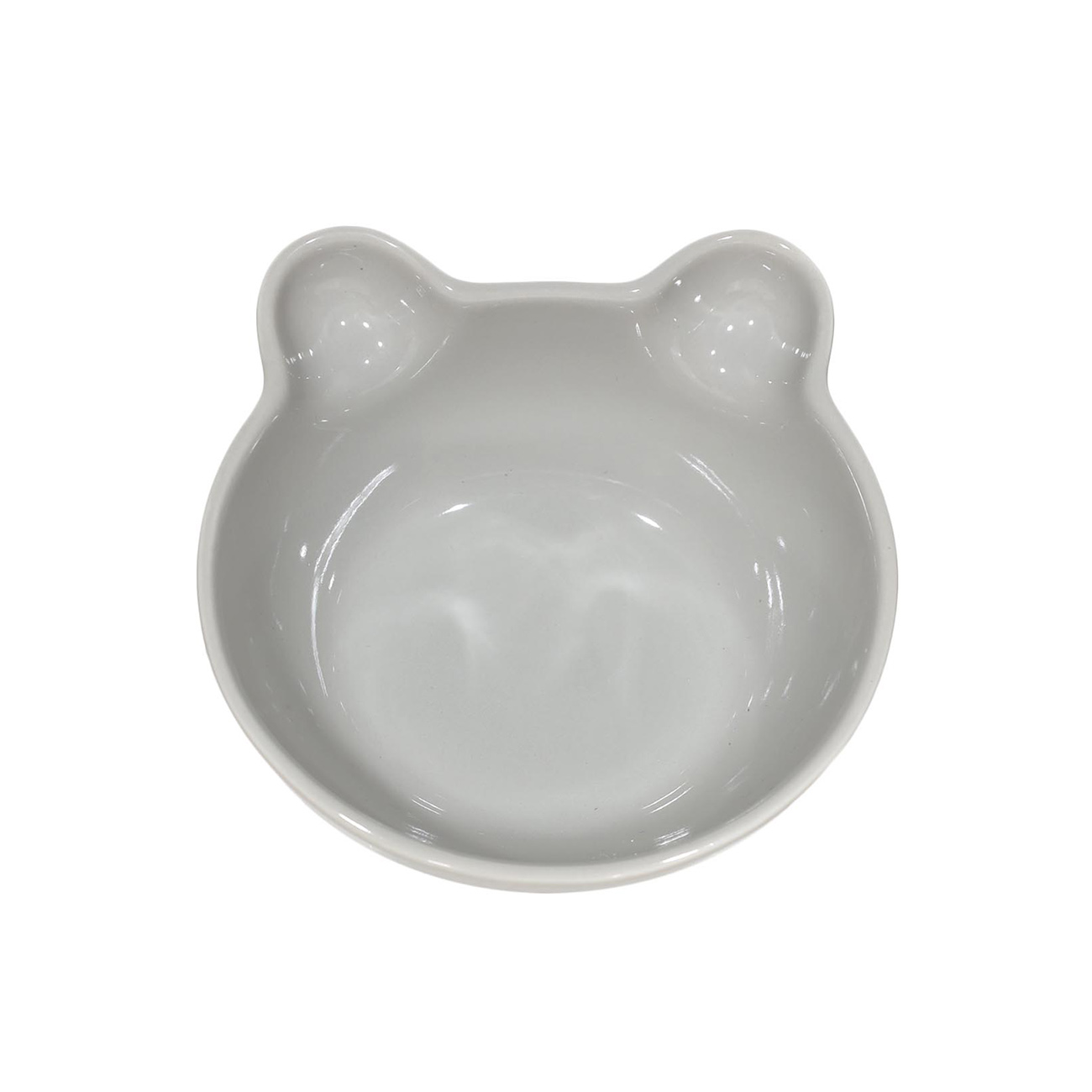 

Пиала, детская, 10х5 см, фарфор Р, серая, Медведь, Forest animals