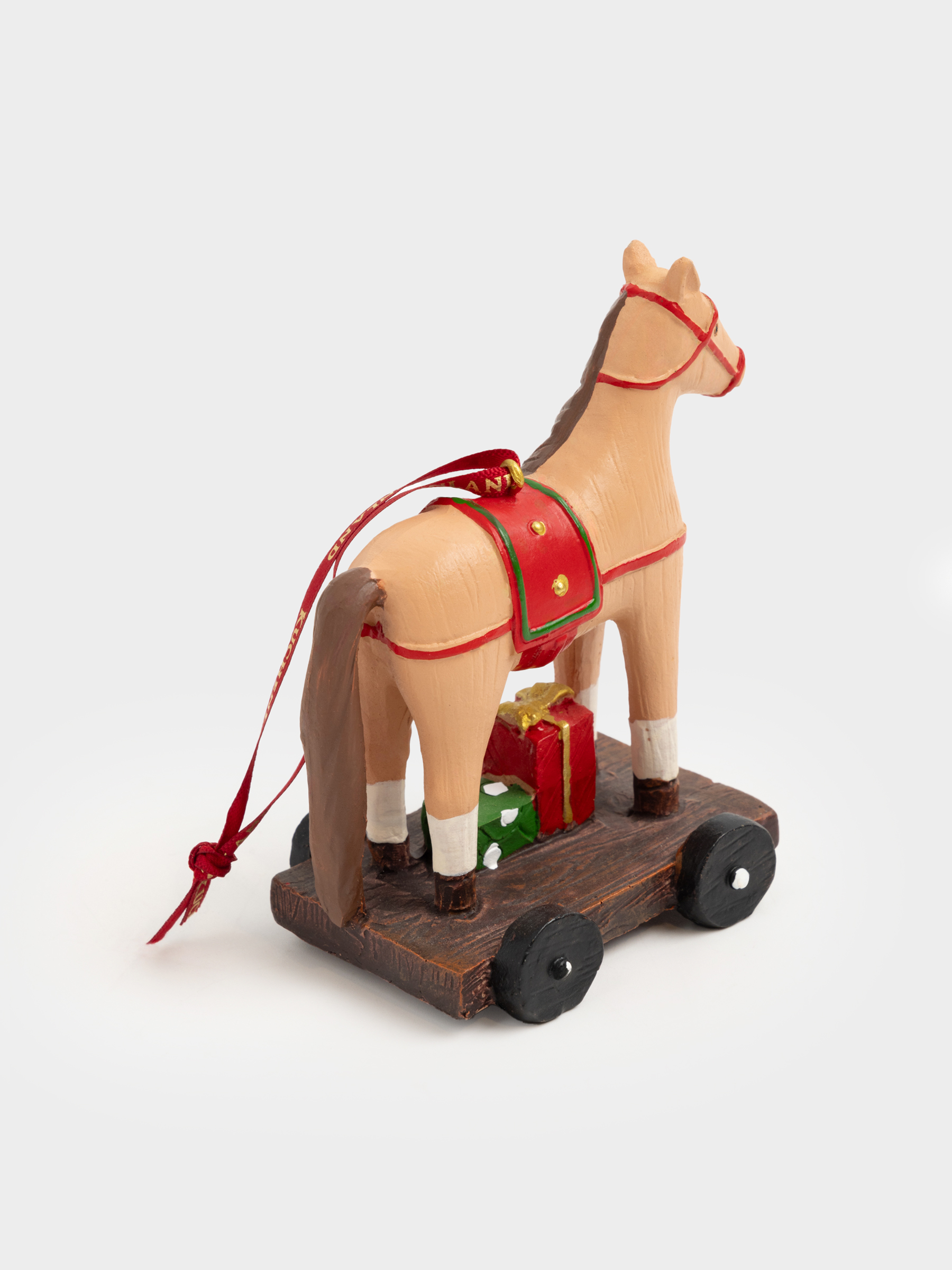 Статуэтка, 10 см, полирезин, коричневая, Лошадка, Figure christmas, image-4