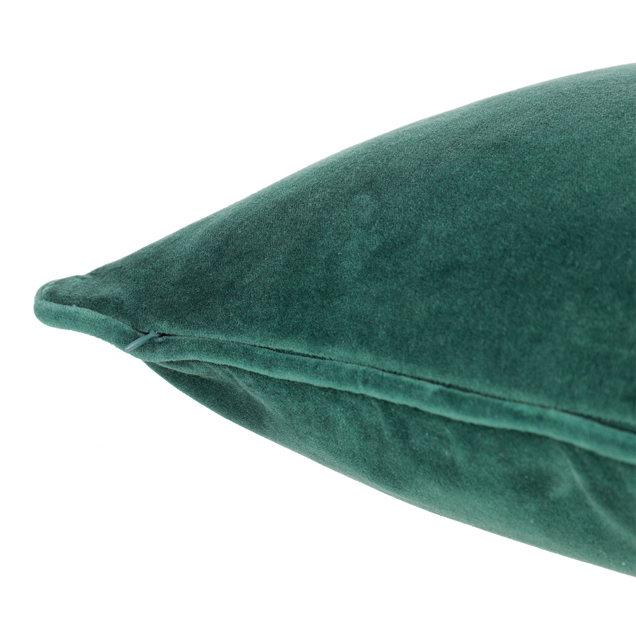 Подушка декоративная, 50х50 см, вельвет/бисер, зеленая, Стрекоза, Bugs изображение № 3
