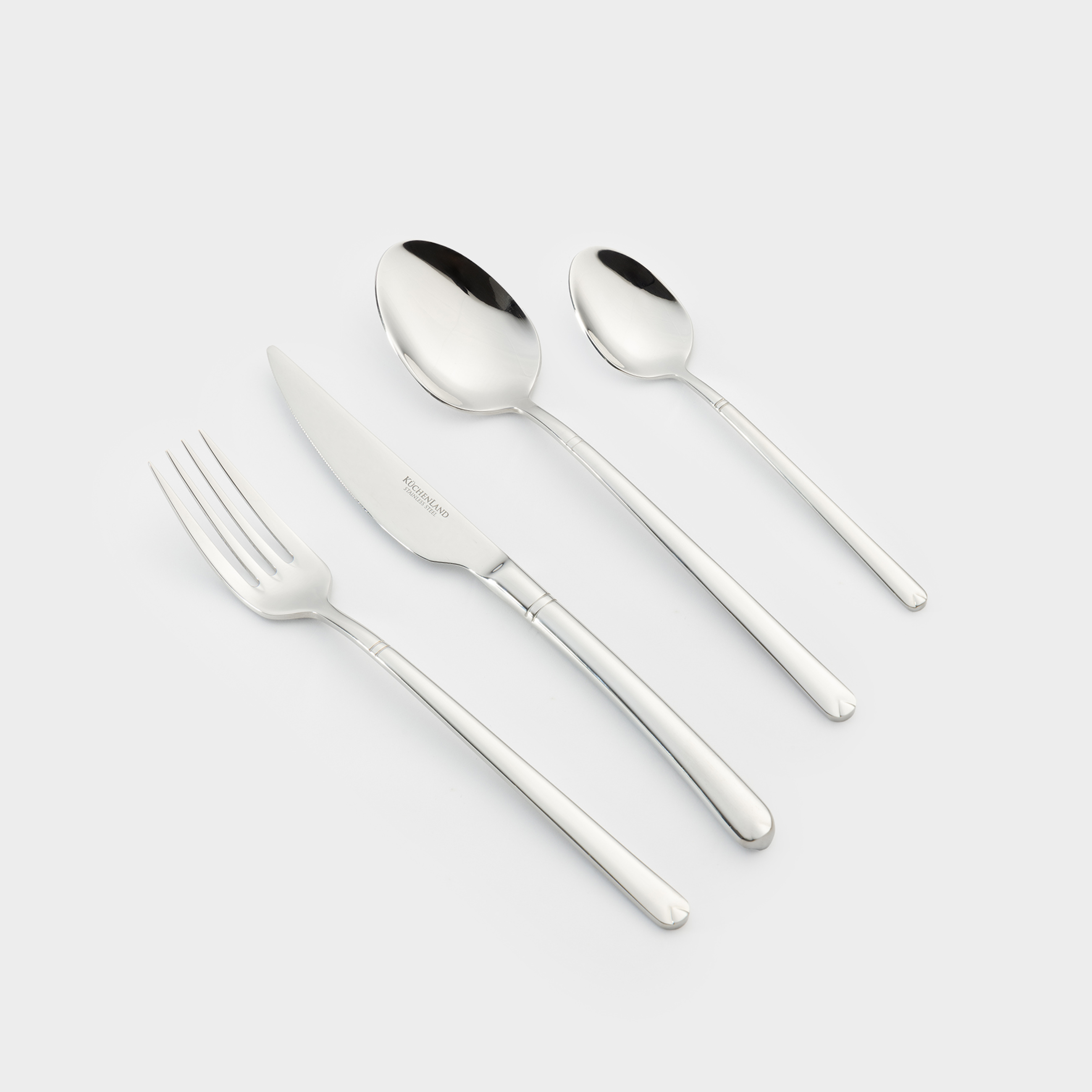 Столовые приборы, 6 перс, 24 пр, сталь, Chicago