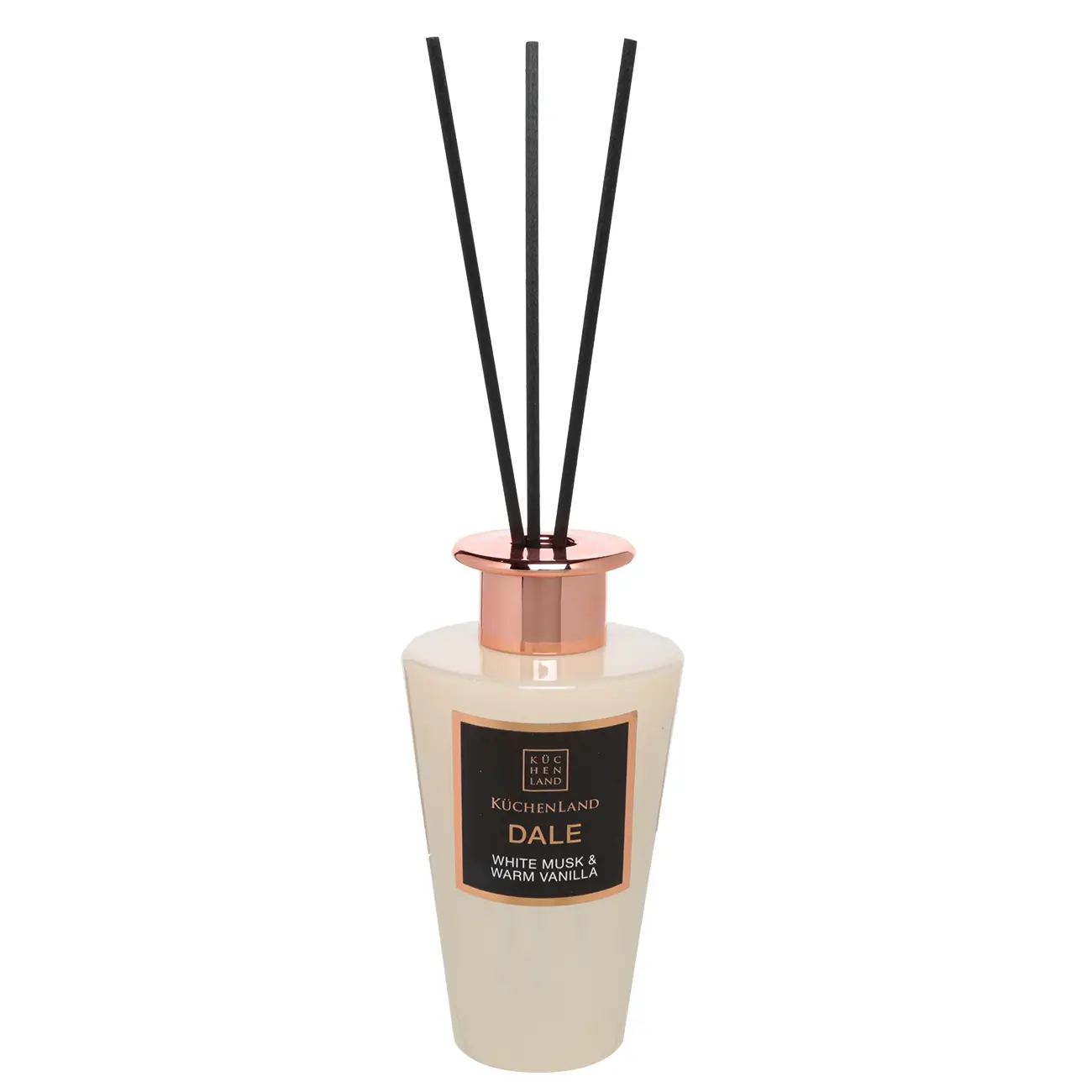 Ароматический диффузор, 200 мл, бежевый, White musk and Warm Vanilla, Dale