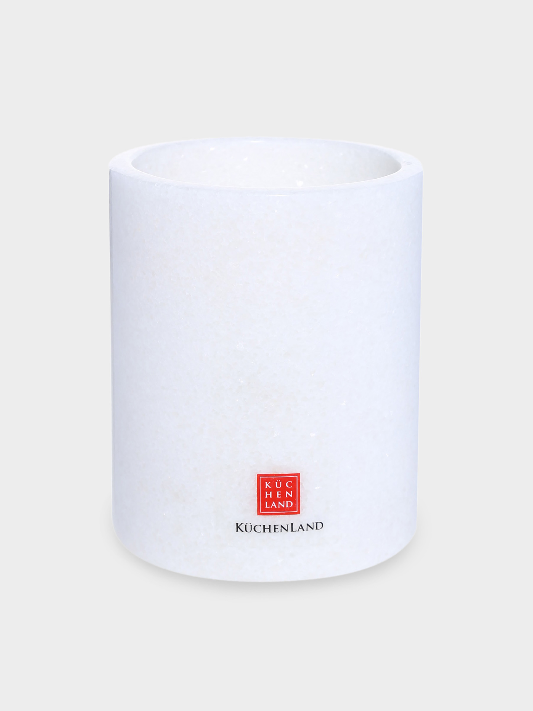 Подставка для кухонных принадлежностей, 13 см, мрамор, белая, Classic Marble, image-0