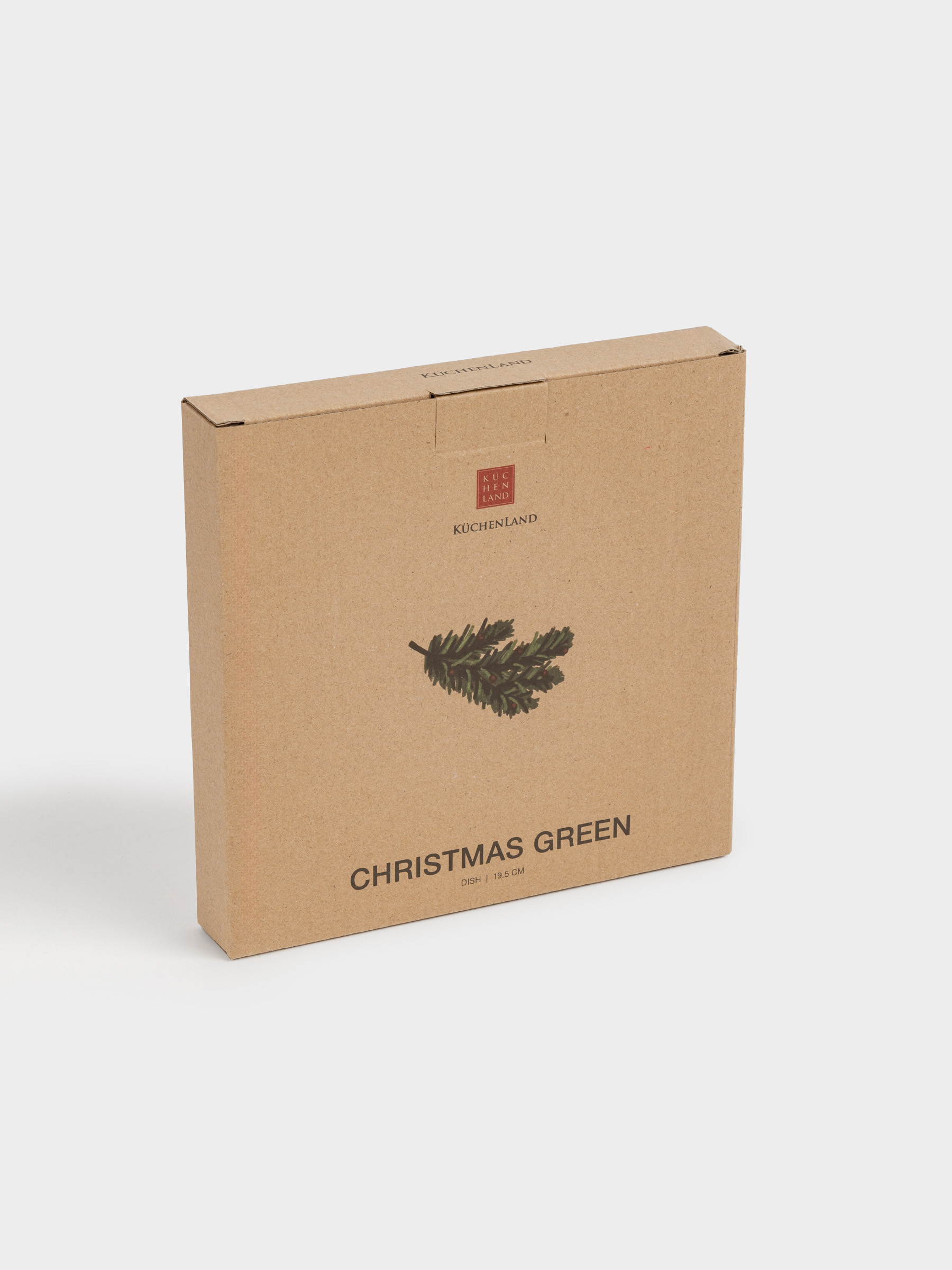 Блюдо, 20 см, керамика, Лошадка, Сhristmas green, image-6