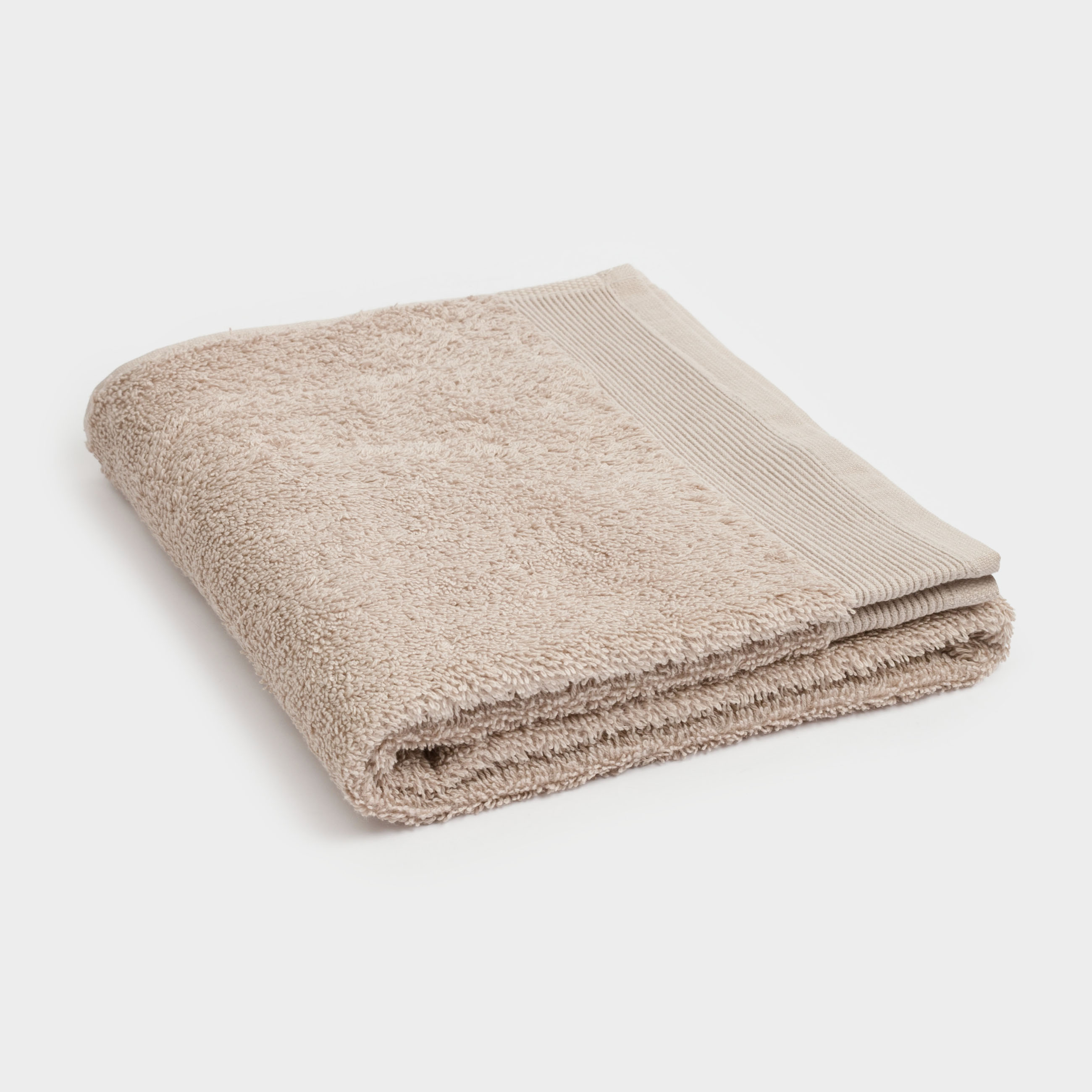 Полотенце, 50х90 см, хлопок, бежевое, Vari cotton, image-1