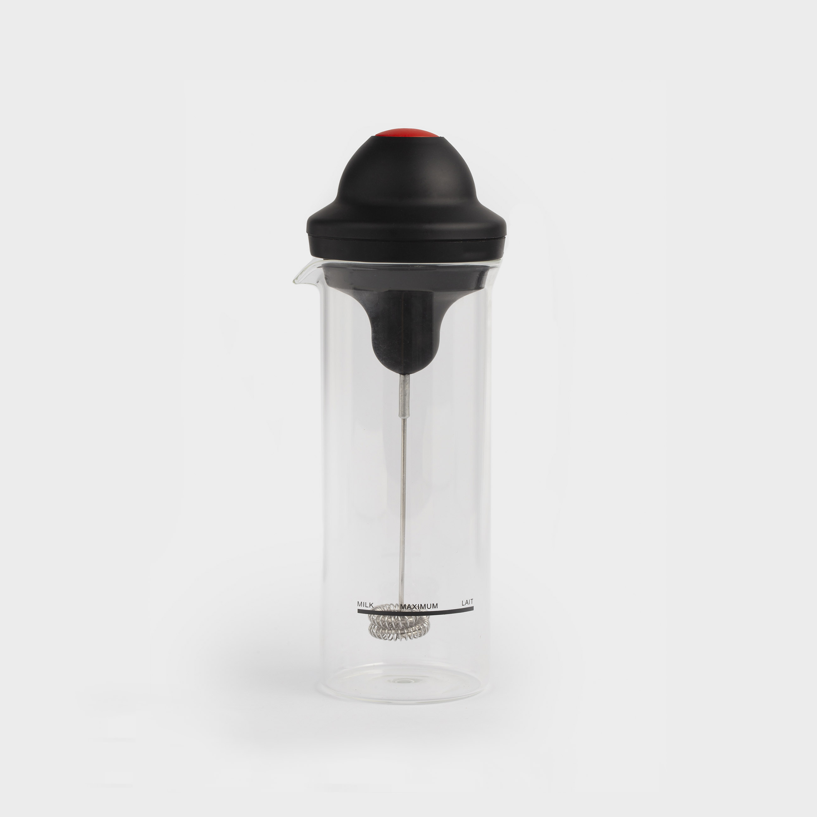 Вспениватель для молока 450 мл с емкостью стекло Бпластик Extra-light 1190₽