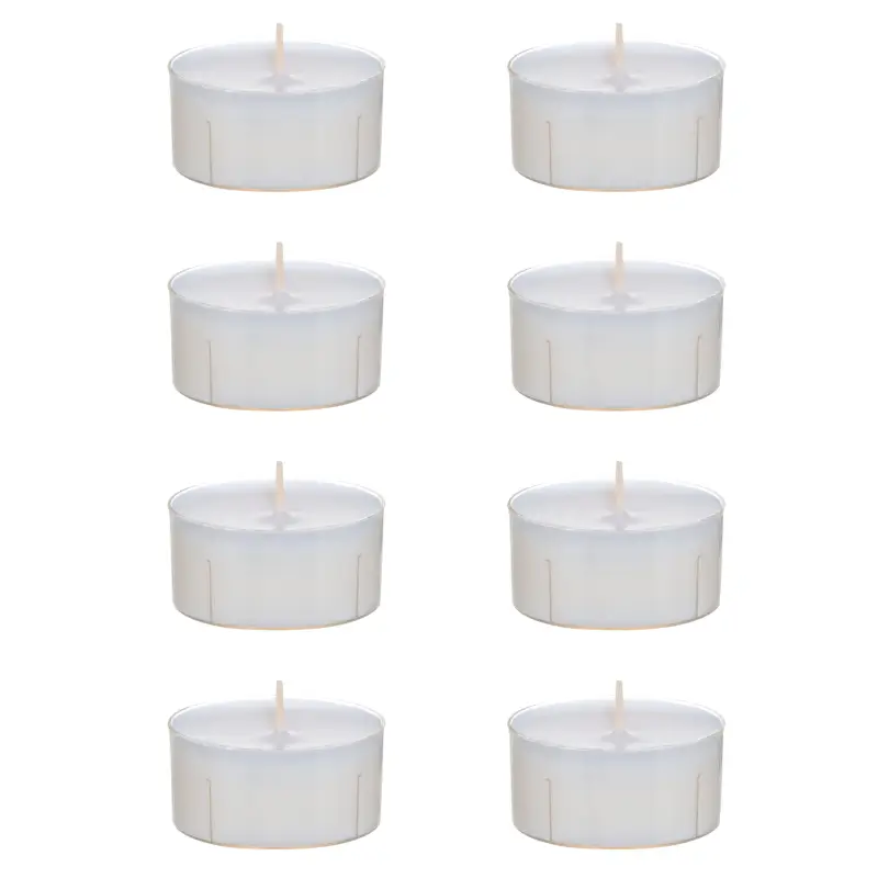 Свеча ароматическая, 6 см, 8 шт, чайная, Ruby Mandarin Bellini, Luxury white ,image-0