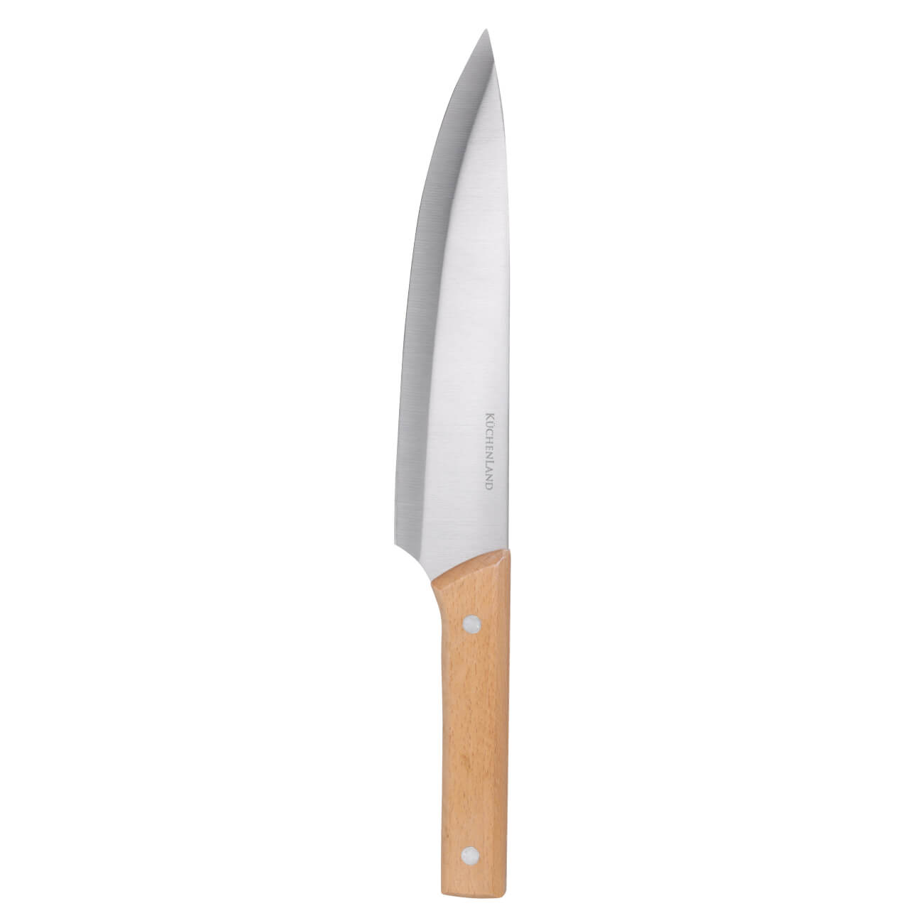 Нож поварской, 20 см, сталь/дерево, Eco home