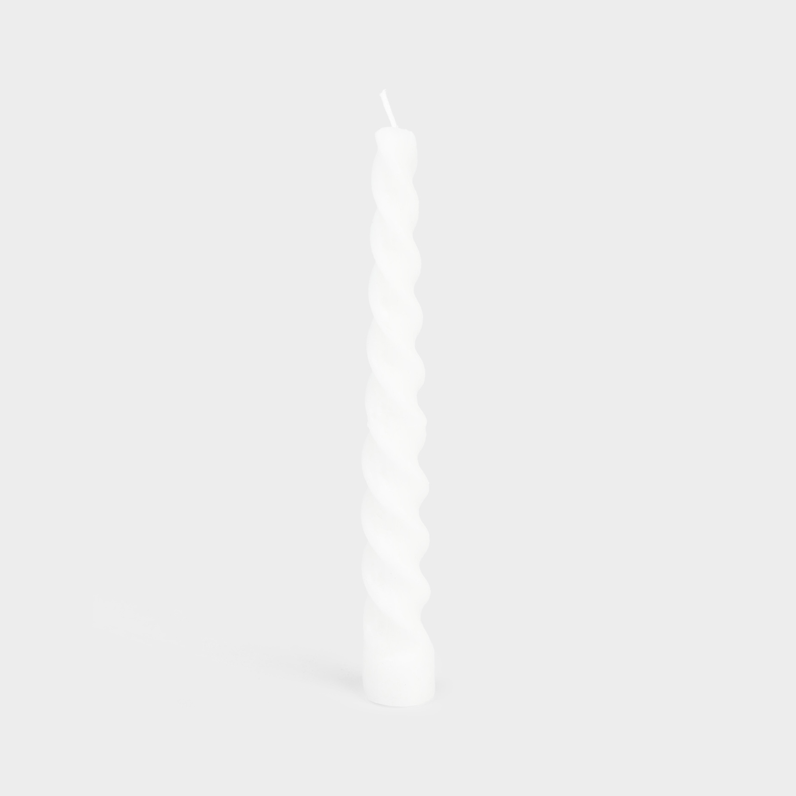Свеча, 20 см, тонкая, Спираль, Spiral shape