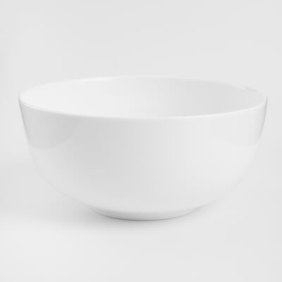 Салатник, 18х8 см, 1,2 л, фарфор F, белый, Ideal white ,image-0