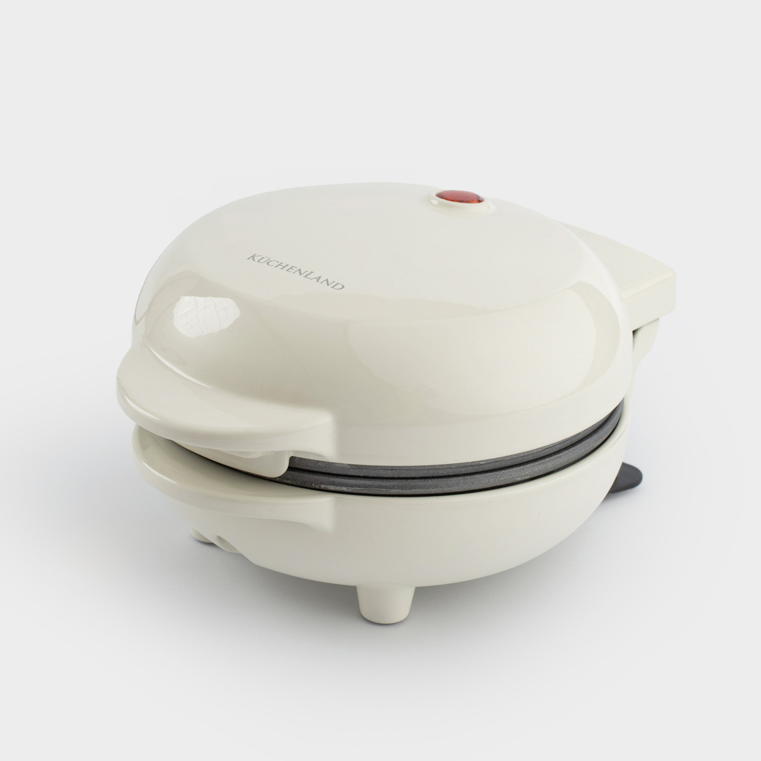 Вафельница электрическая 550 Вт бакелитметалл бежевая Снежинка Laneri 2490₽