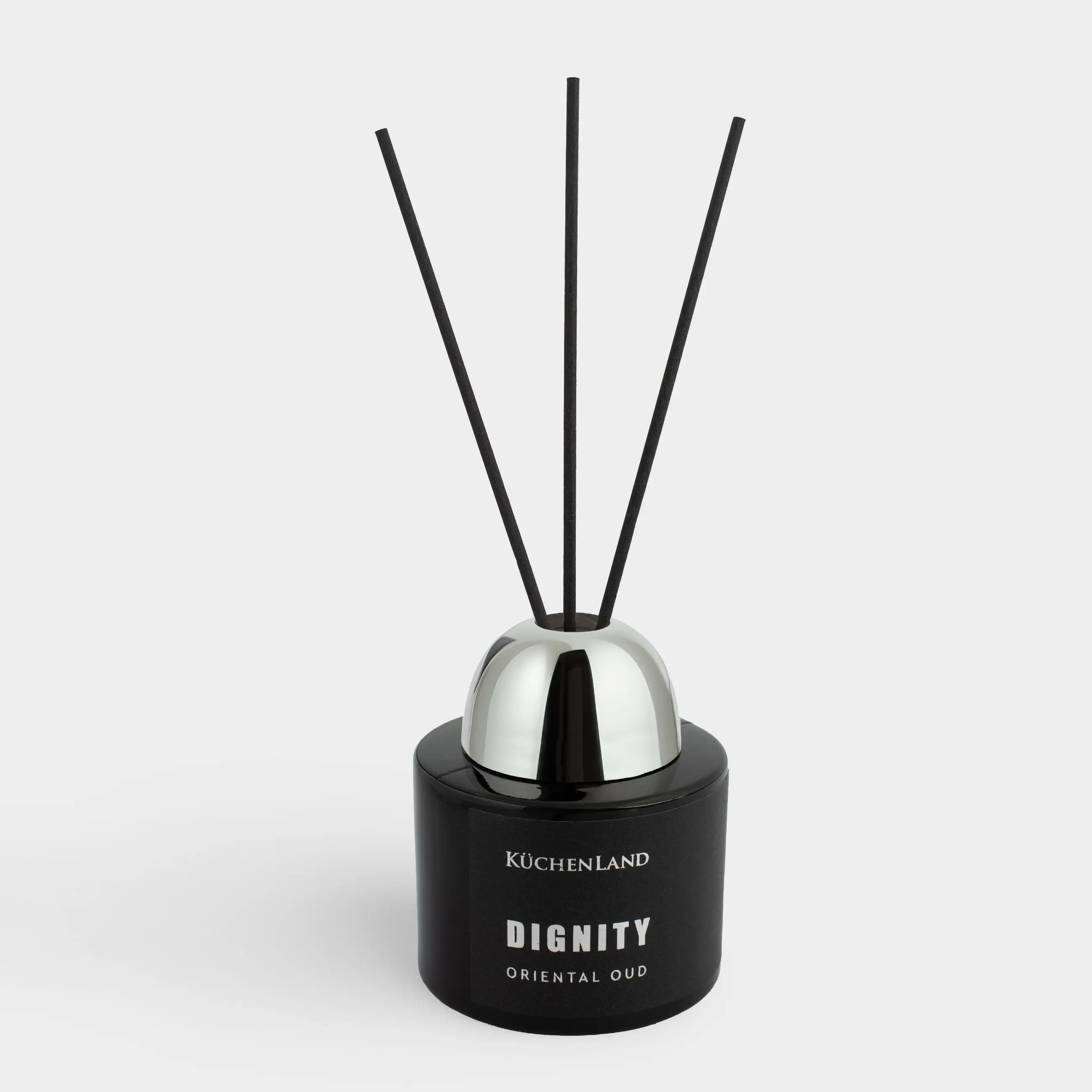 Ароматический диффузор, 110 мл, серый, Oriental oud, Dignity, image-0