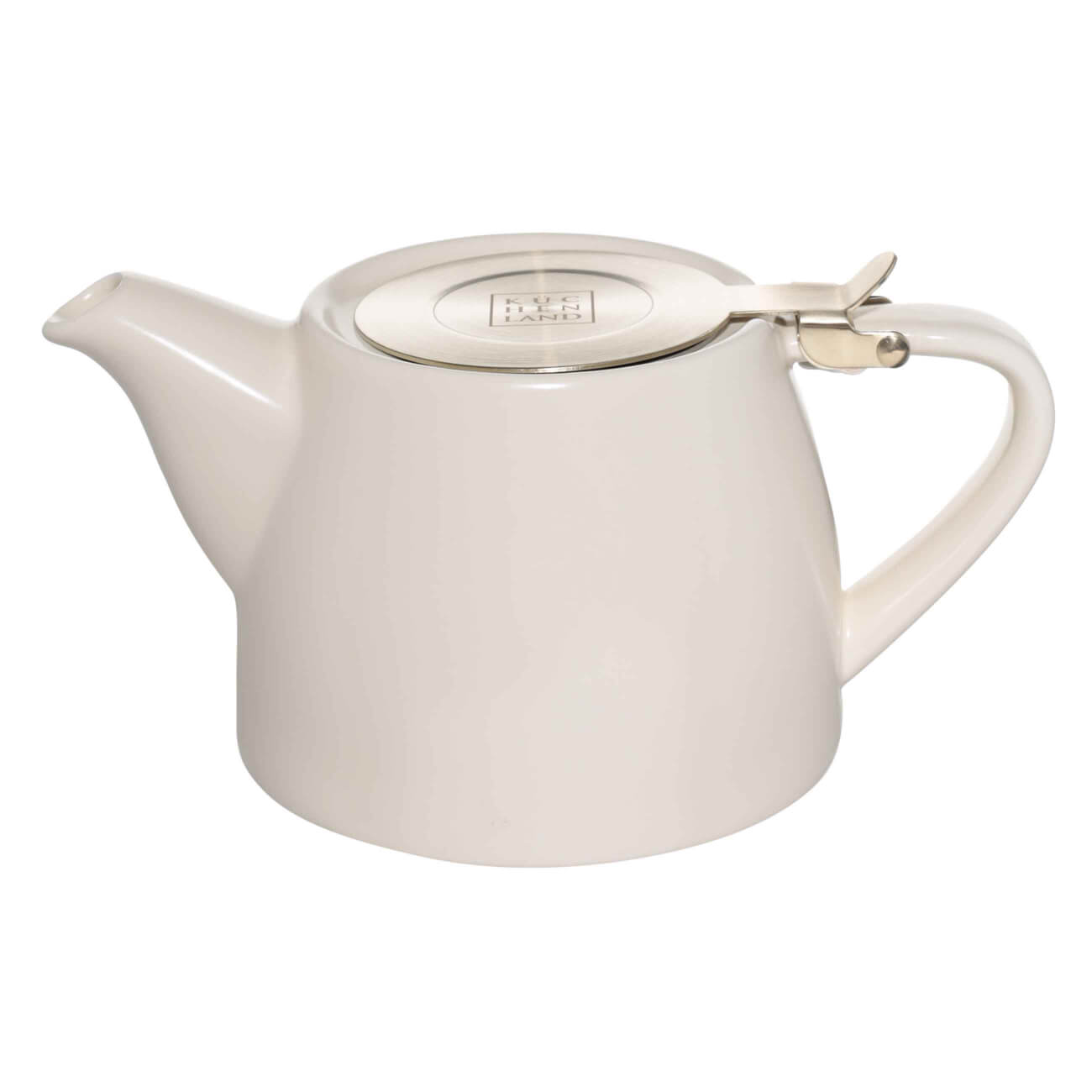 

Чайник заварочный, 500 мл, керамика/сталь, молочно-золотистый, Kettle ceramo